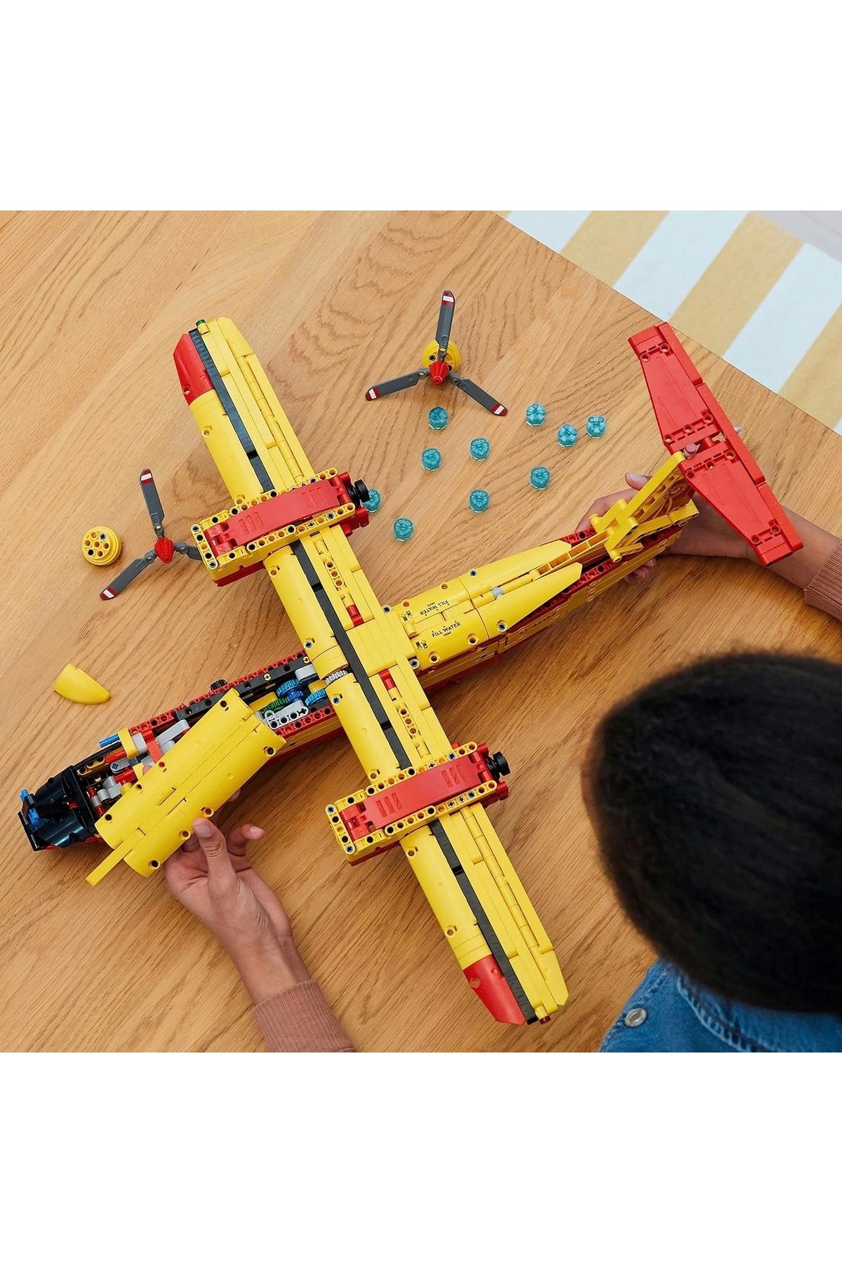 LEGO-Technic Firefighter Plane 42152-10 Creative Vote for Children over 10 Years Old Containing Model Aircraft Project 2