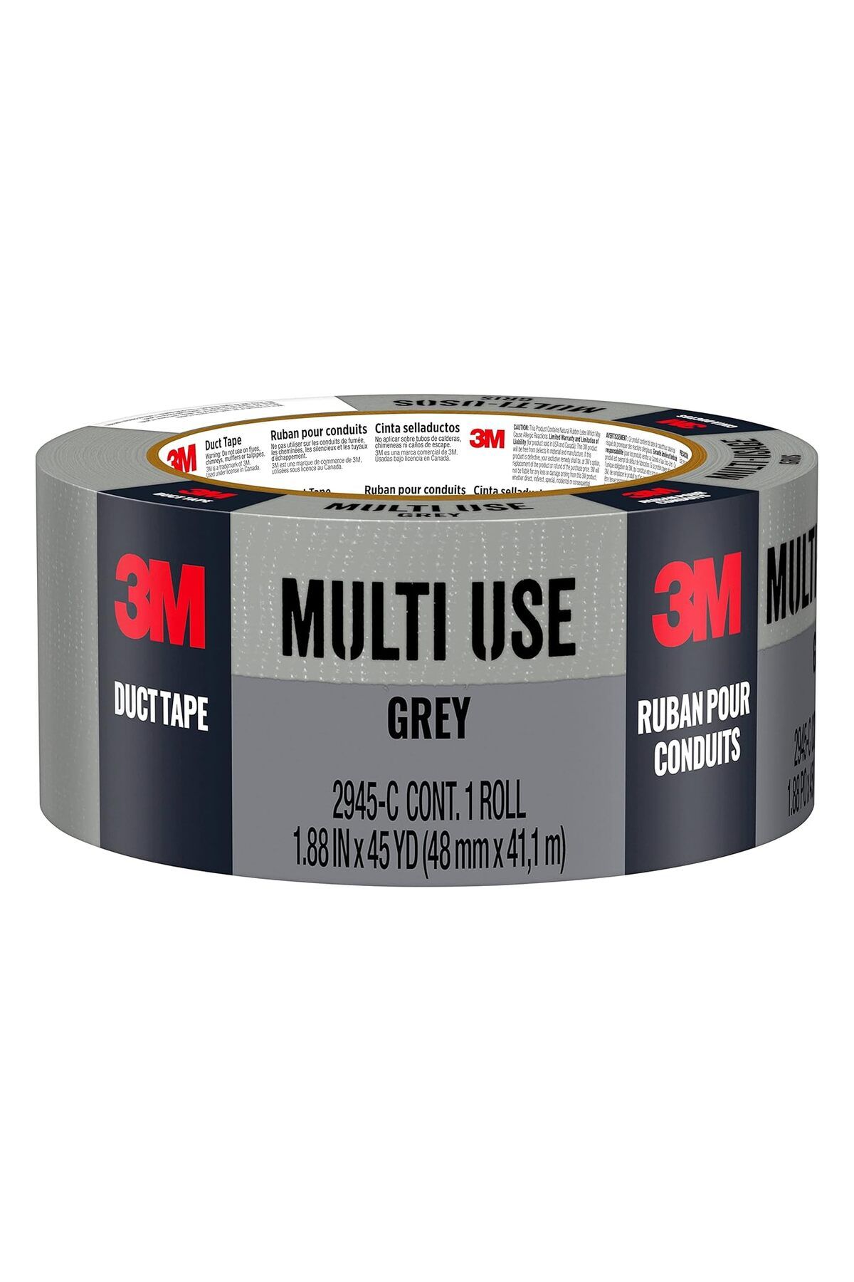 3M-Multi-Use Duct Tape for Home and Shop, 1.88 in x 45 yd, 2945-C, 1 Roll 1