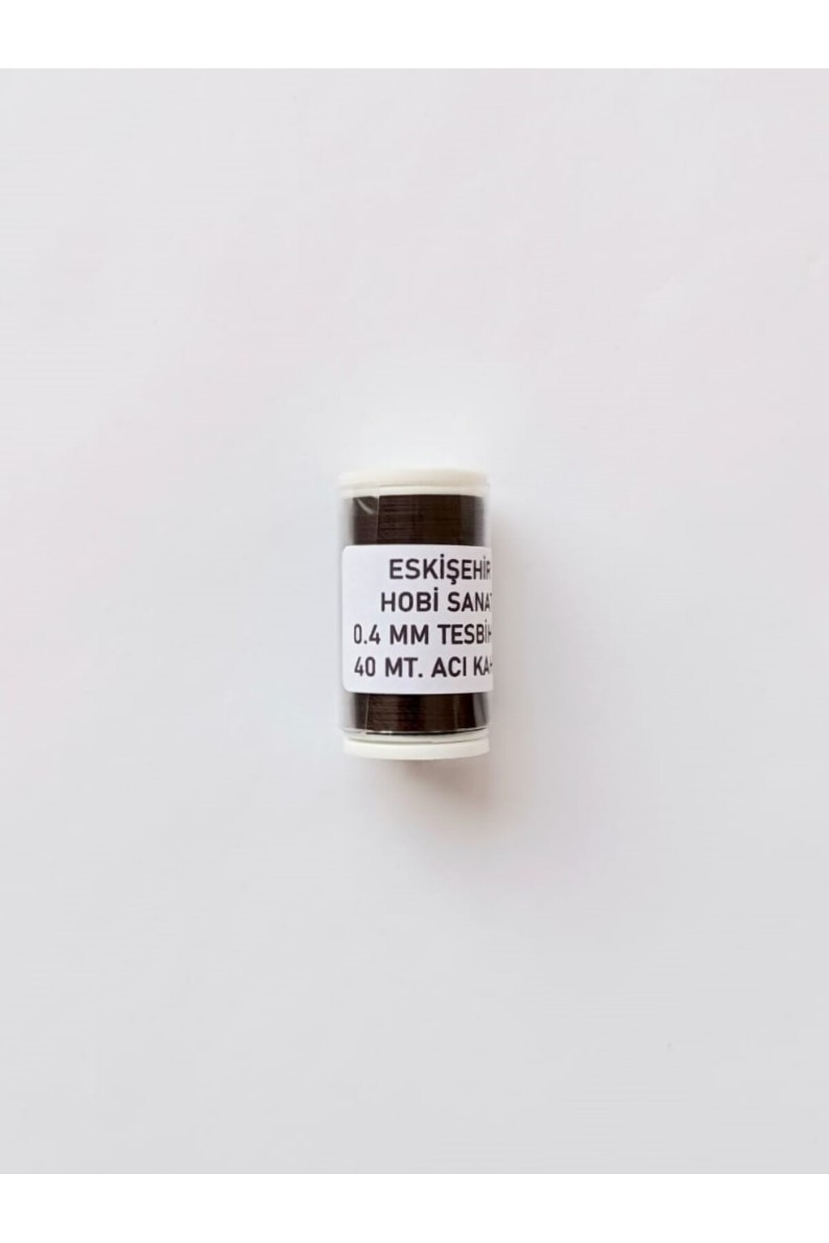 40 Metre Acı Kahve Renk 0.4 Mm Tesbih ipi