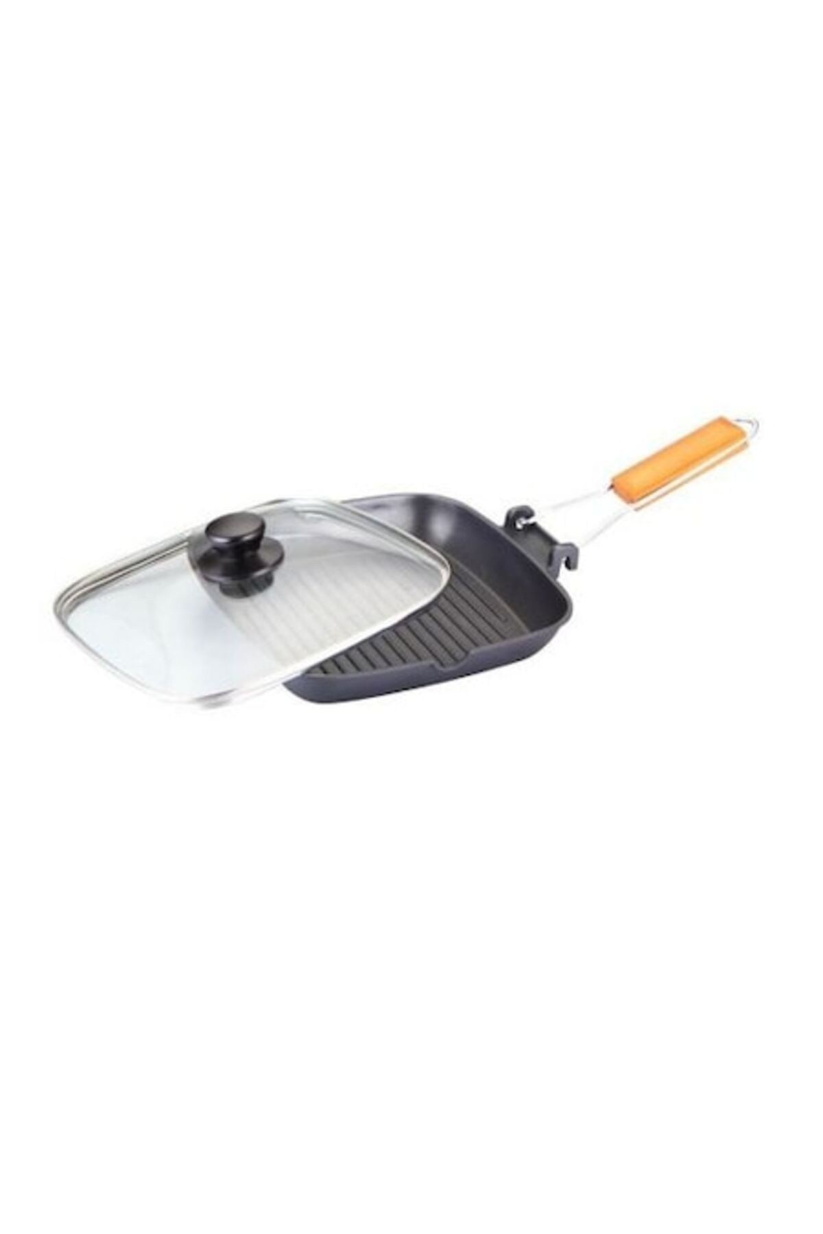 OEM Tigaie Grill Cu Capac, 36 Cm - Grunberg - One Size