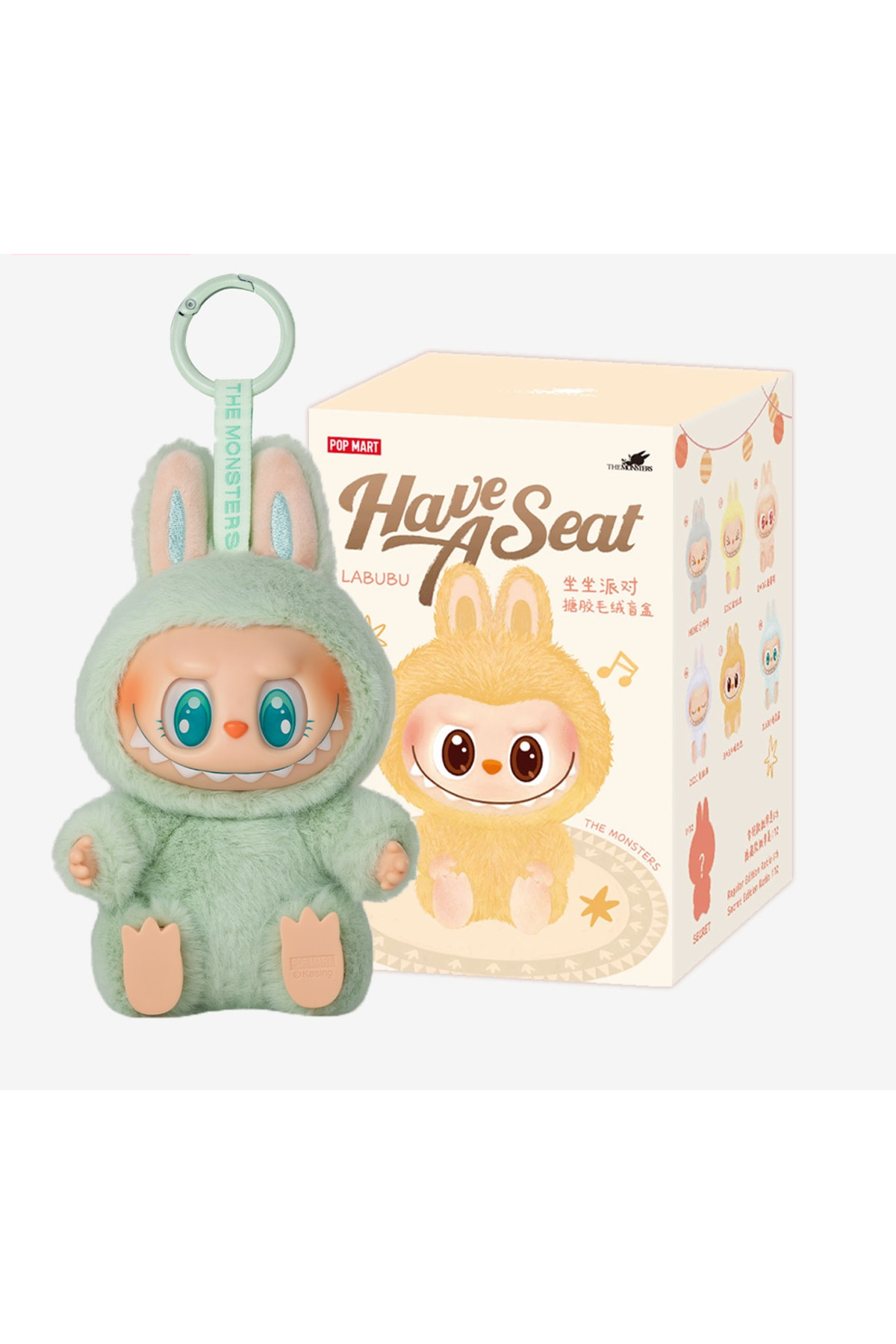 Joyful Box Figurina de plus, Labubu, Blind Box,Big Into Energy