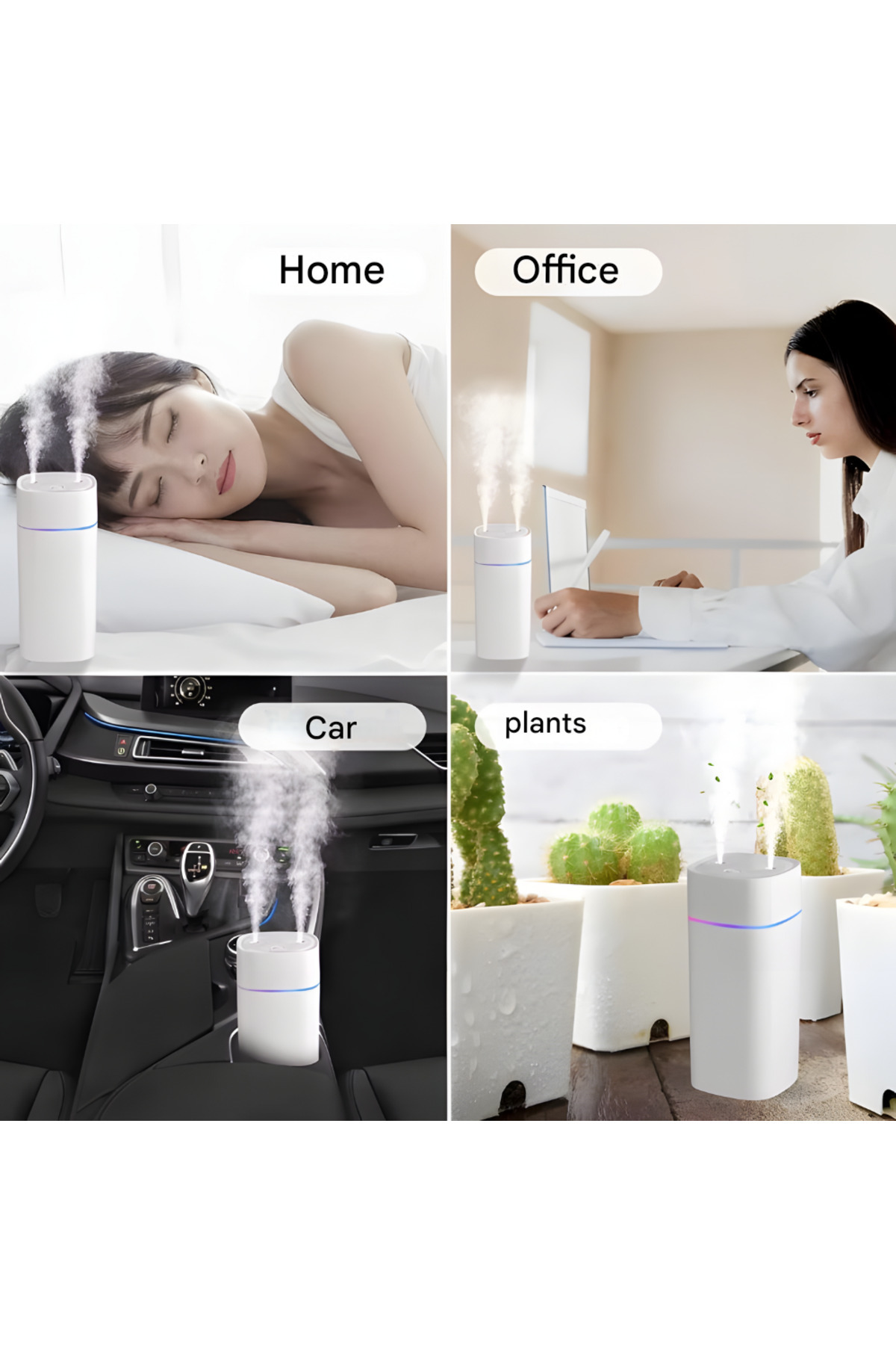 AYCB-™ Premium Smart Humidifier, Multicolor LED, Modern Design, Silent, Multiple Operating Modes 5