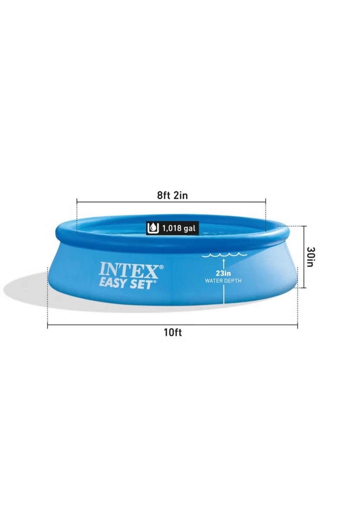 Intex-Easy Set Inflatable Above Ground Pool – Round, 305x76cm 2