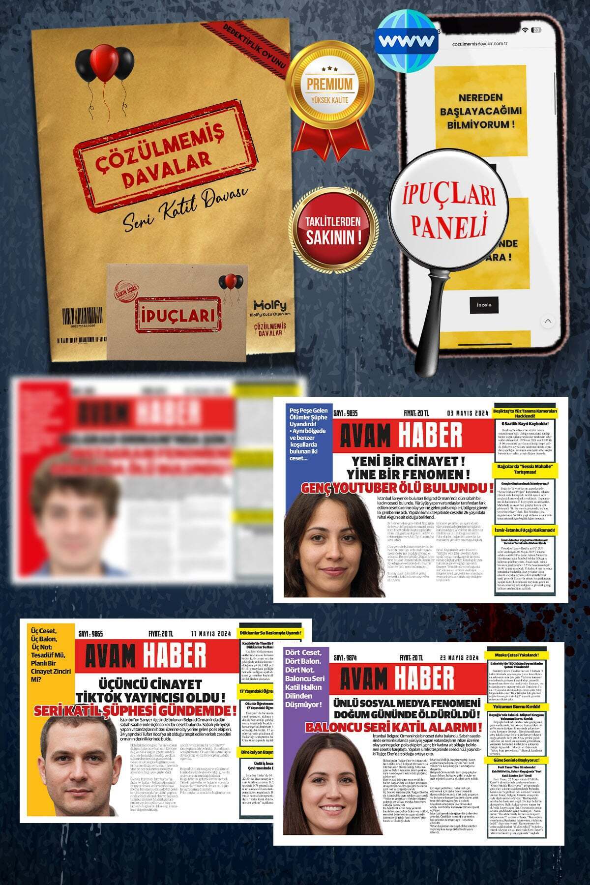 çözülmemiş davalar Seri Katil Davası Dedektif Oyunu Suçluyu Bulma Dedektiflik Oyunu, Cinayet Çözme Katili Bulma Oyunu fotoğrafı 2 (önizleme)