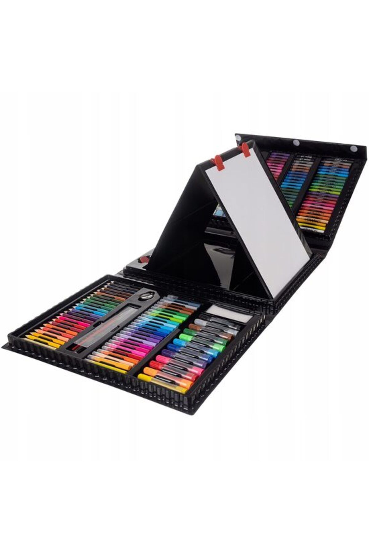 Evelise Set De Pictură Și Desen Pentru Copii, Maaleo, Cu Suport De Șevalet, Kit, 208 Piese - One Size