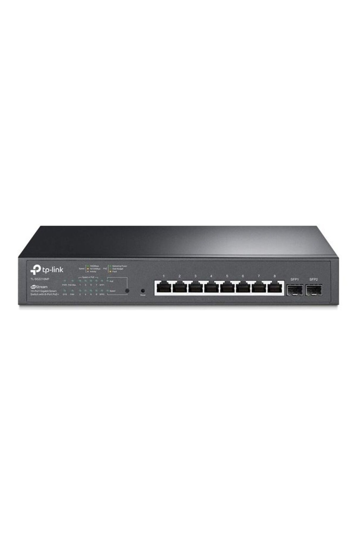 TP-LINK-TL-SG2210MP | Jetstream 10 Port Gigabit Smart Managed PoE switch 1