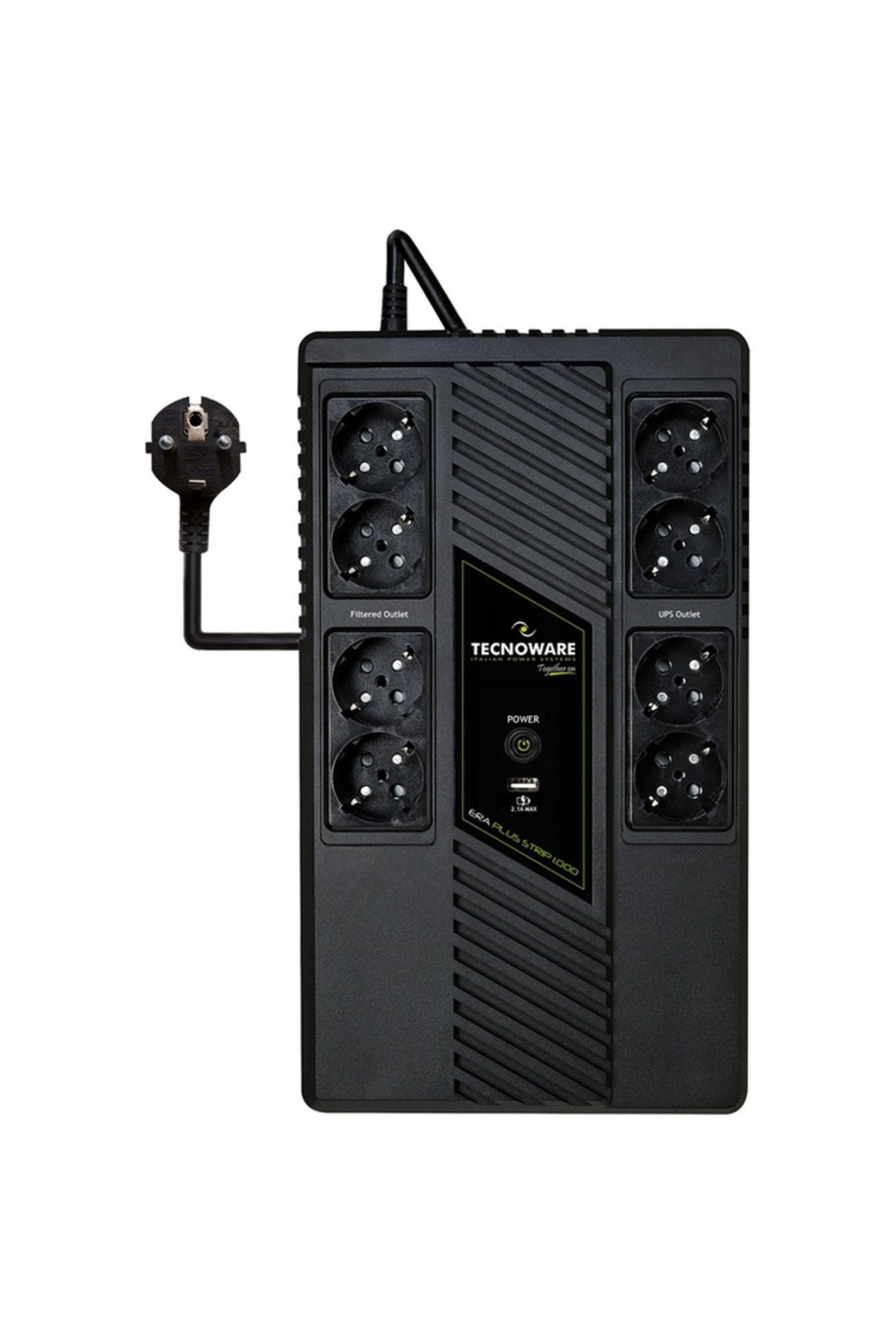 Tecnoware-UPS, Tecnoware, ERA PLUS STRIP 1000, 1000VA/700W, Line Interactive Plus, AVR 3