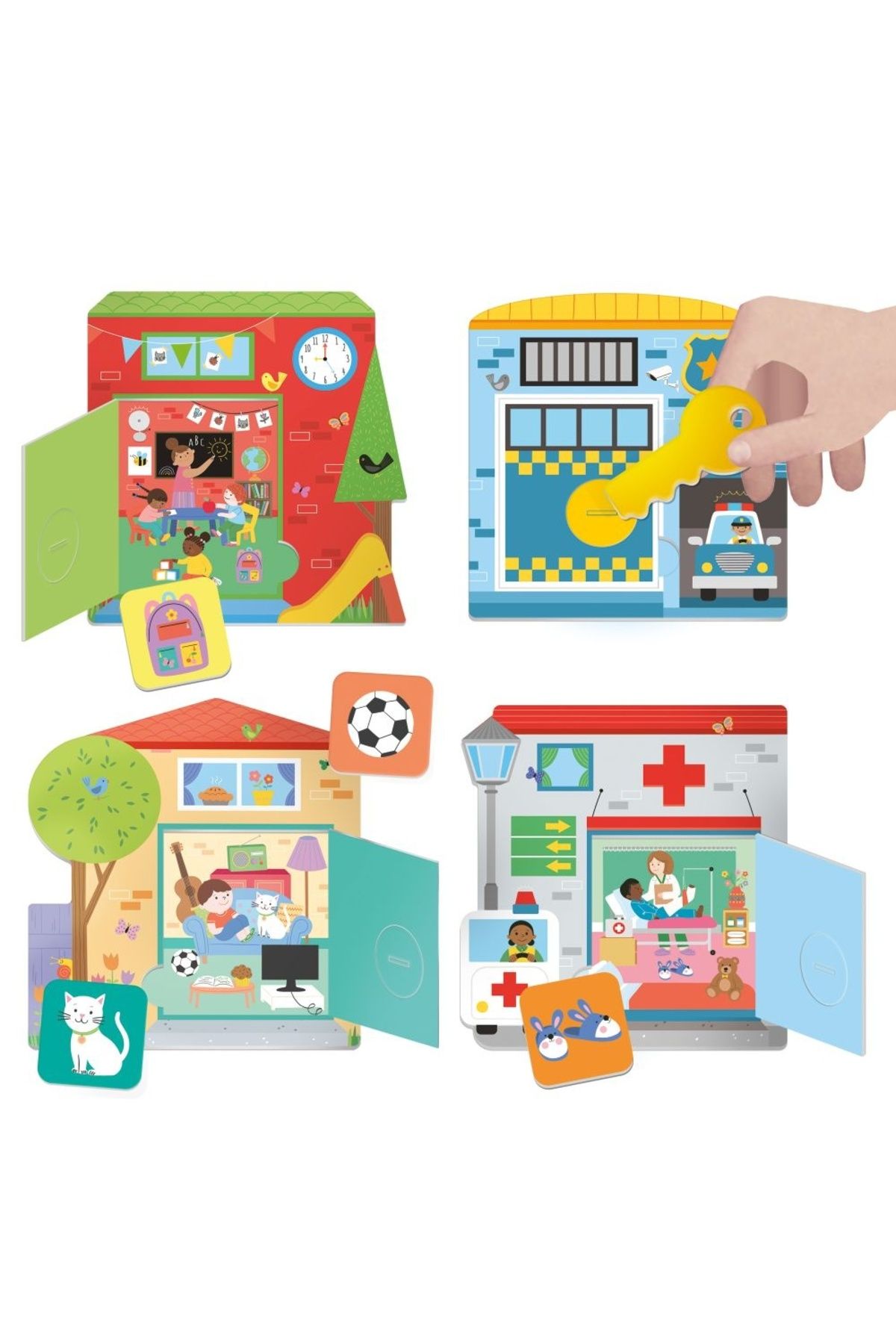 Headu-- Montessori Game Observe Open and Find That Trains Memory and Observation 2-5 Years 2