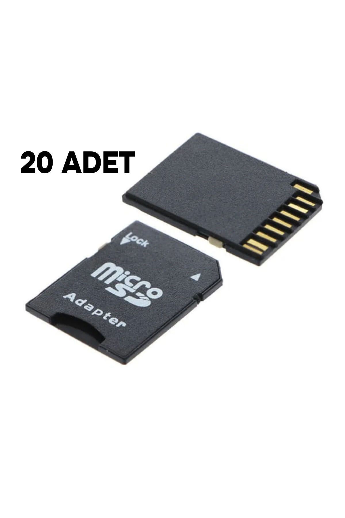 ULTRATEKNO-20Pcs Sd Memory Card Adapter Micro Sd Card Adapter 5