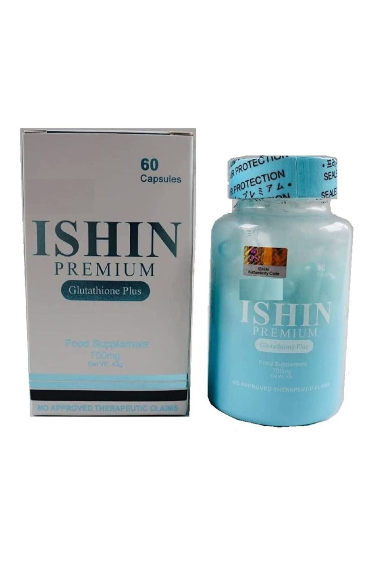 ishin glutathione before and after S-Acetyl-Glutathione 300 | 60 Capsules | MakeWell main image 0