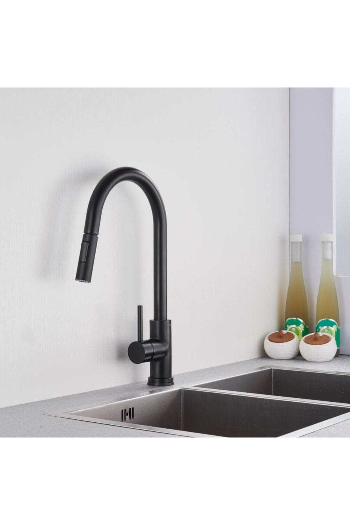 CasaVie-Kitchen faucet, with pull-out shower and 2 flow functions, code 1237 6
