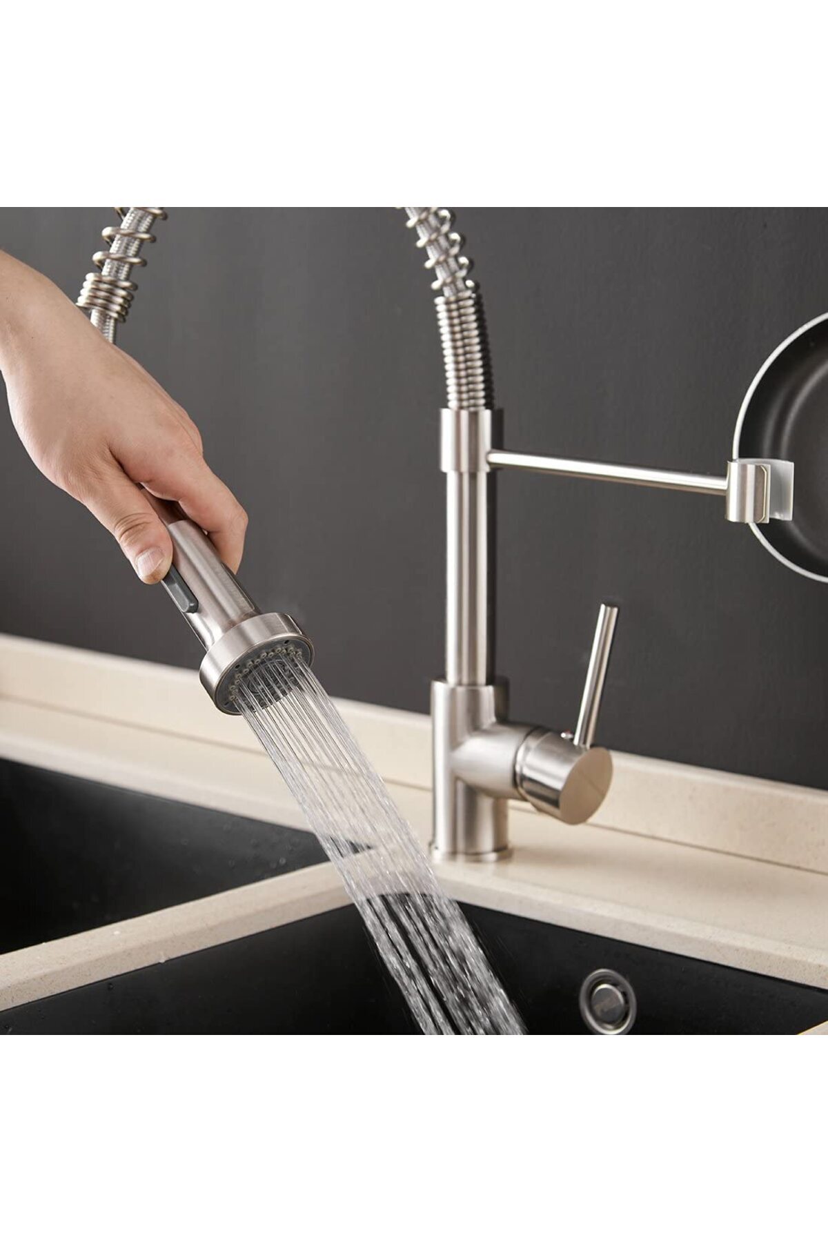 CasaVie-Professional faucet, with flexible shower, 2 water flow functions, code 1270 3