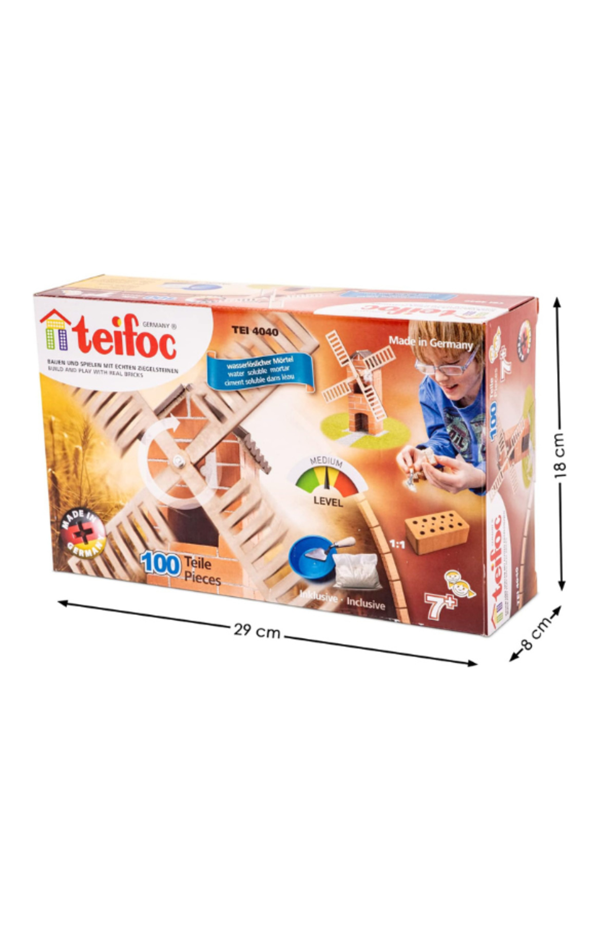 آلمان ۴۰۴۰ – آسیاب بادی – ساخت با آجر و سیمان واقعی