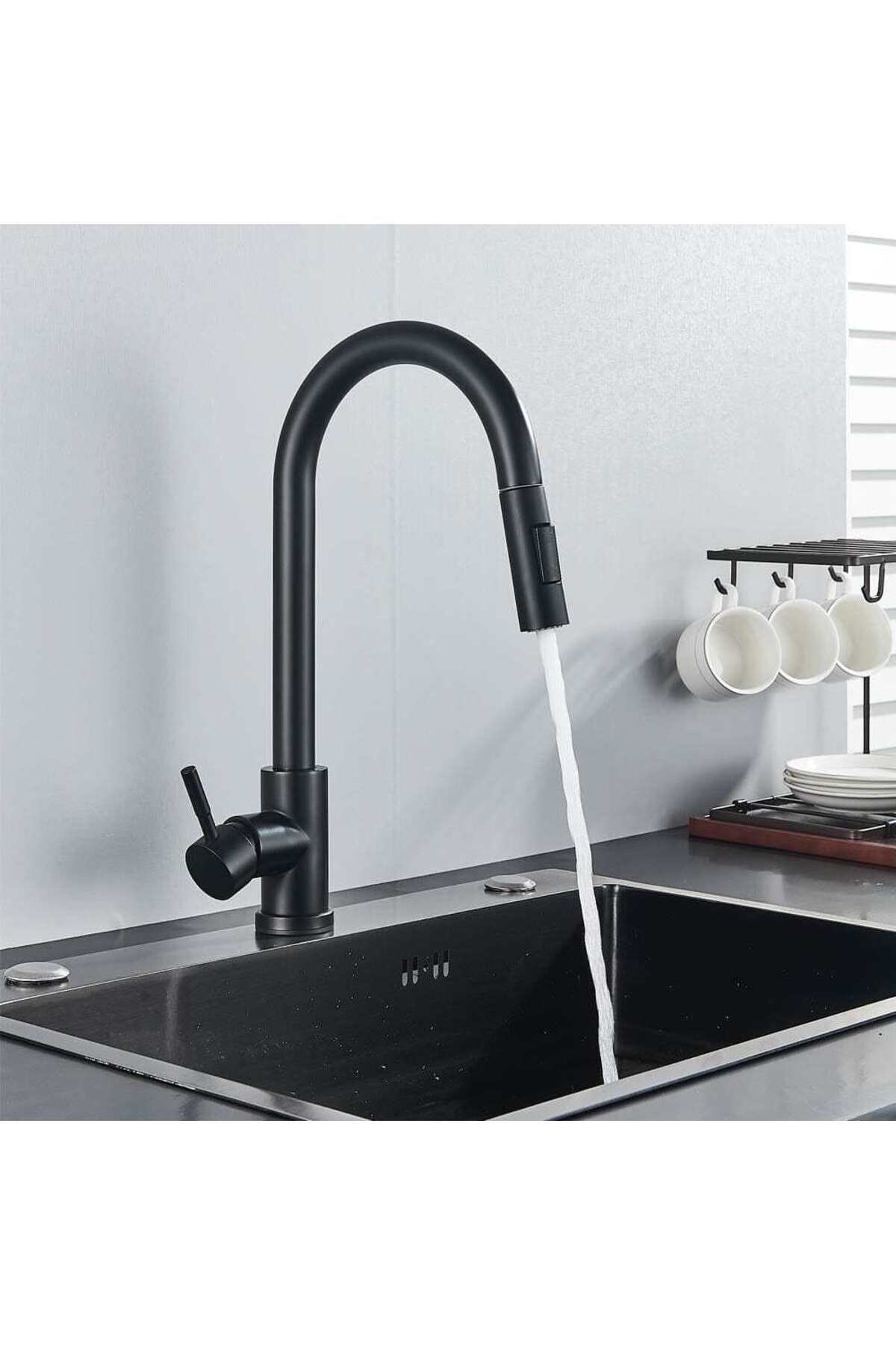 CasaVie-Professional mixer with touch sensor and extractable shower, code 1216 4