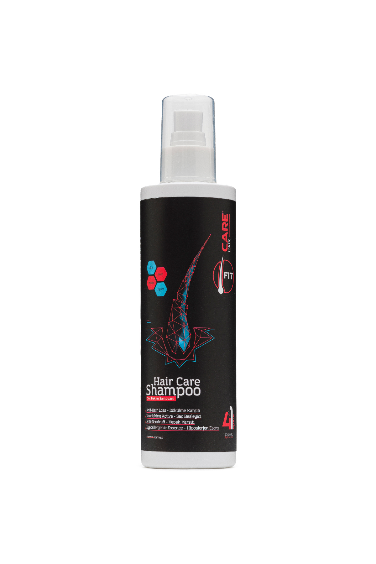 Fitcare Saç Bakım Losyonu + Fitcare Şampuan + Dermaroller Tarak — 8682530125645 — تصویر 4 از 8