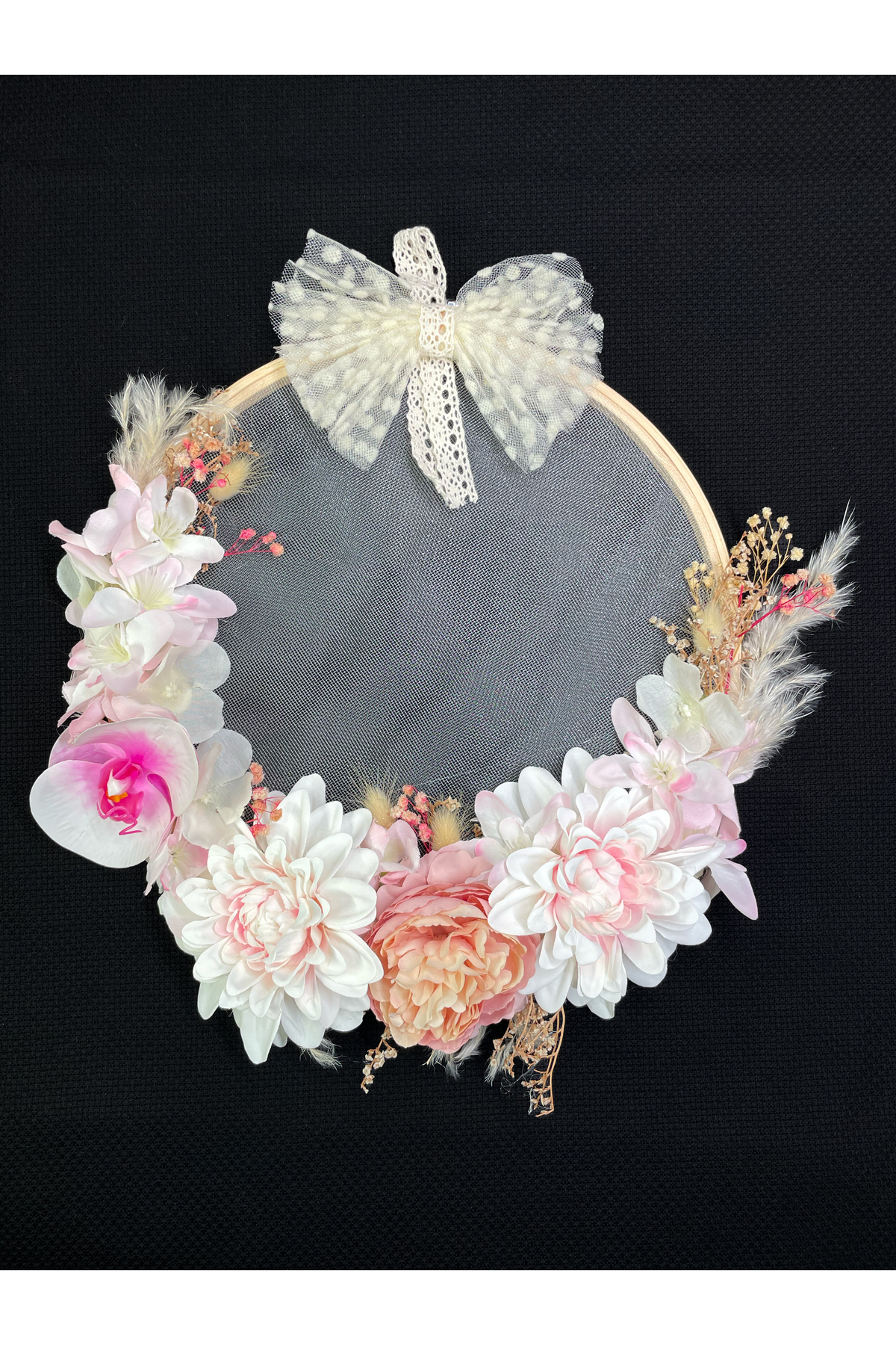 Hobi Stok Lüks Lohusa Seti - Anne Bebek Baby Shower Taç Takı Yastığı Kapı Süsü, Bebek Hamile Doğum Seti fotoğrafı 4 (önizleme)