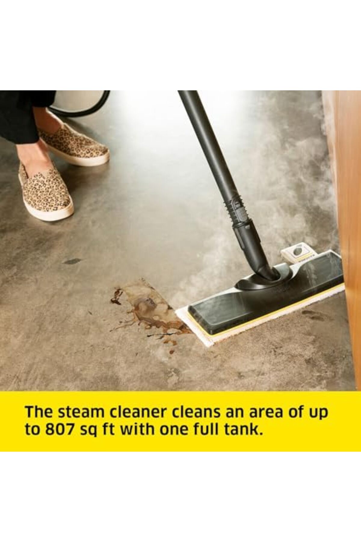 Karcher-SC3 Steam Cleaner with Attachments, Multi Purpose Power Steamer – Chemical-Free, 40 Sec He 6