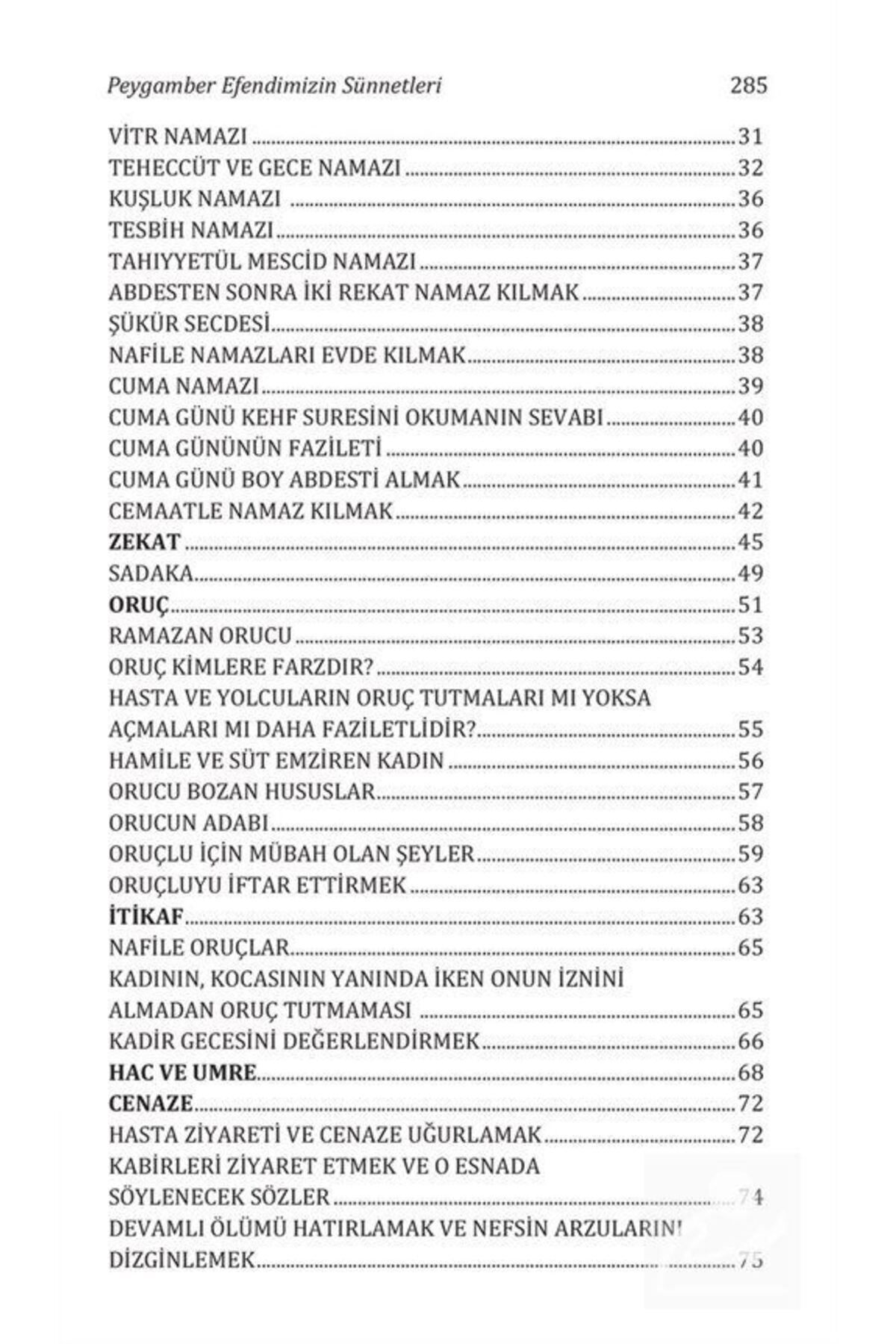 Mercan Kitap-With Verses and Hadiths Our Prophet (S.A.V.) Circumcisions (Regenerated Edition) 3