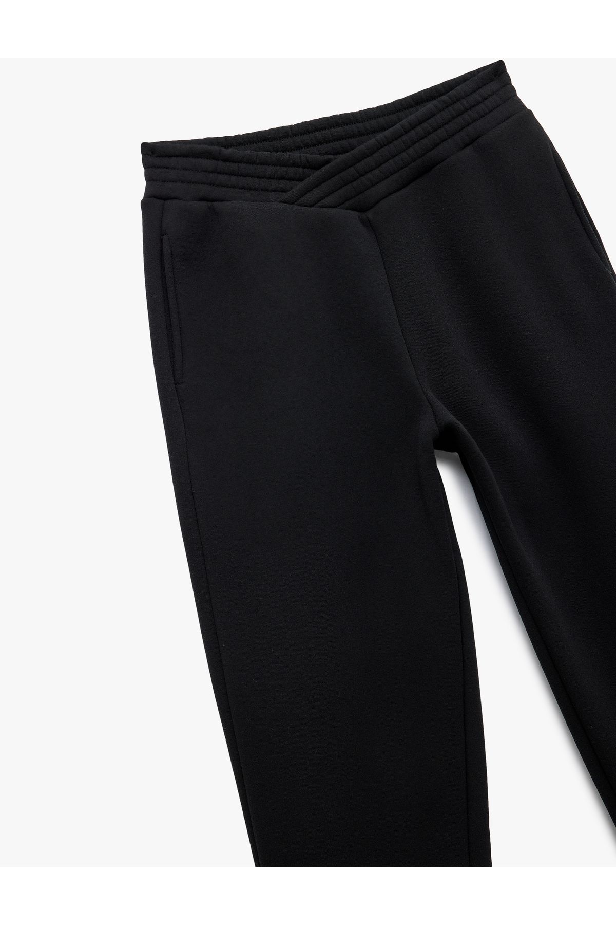 Koton-Jogger Sweatpants with Zippered Pockets and Elastic Waist 5