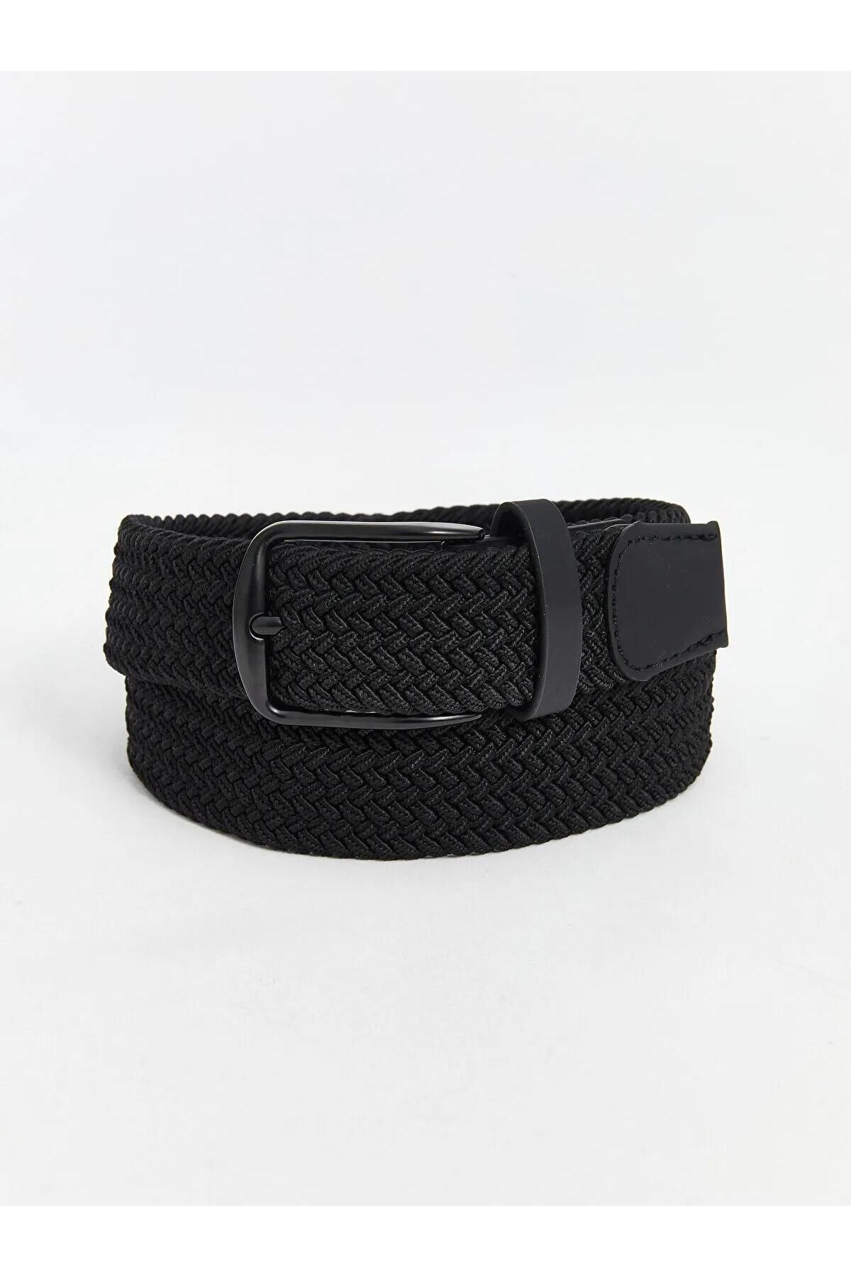 LC Waikiki-Lcw Accessories Knitted Patterned Men's Belt (W5) 1