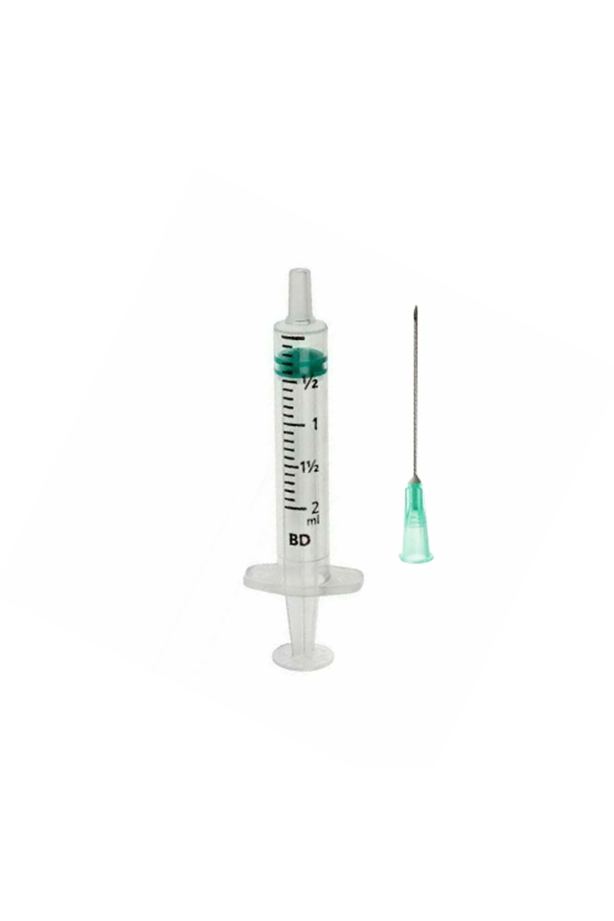 Bd Emerald 2 ml 2 cc Yeşil Enjektör 21G (0,8x40mm) 303119 - 100 Adet (Kutu)