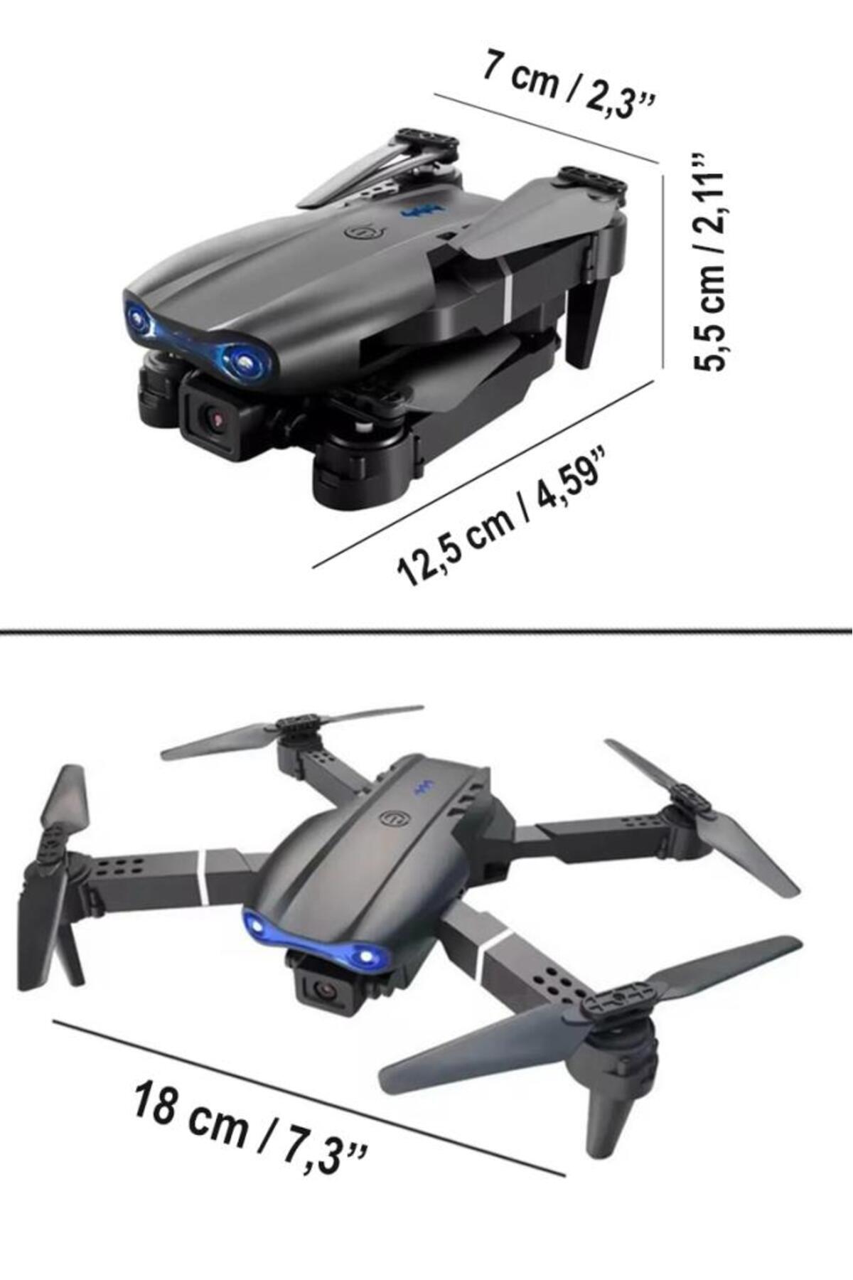 Tıfıl Toys Çantalı Kameralı Katlanır Şarjlı Drone (ITEM KOD : E99) fotoğrafı 2 (önizleme)