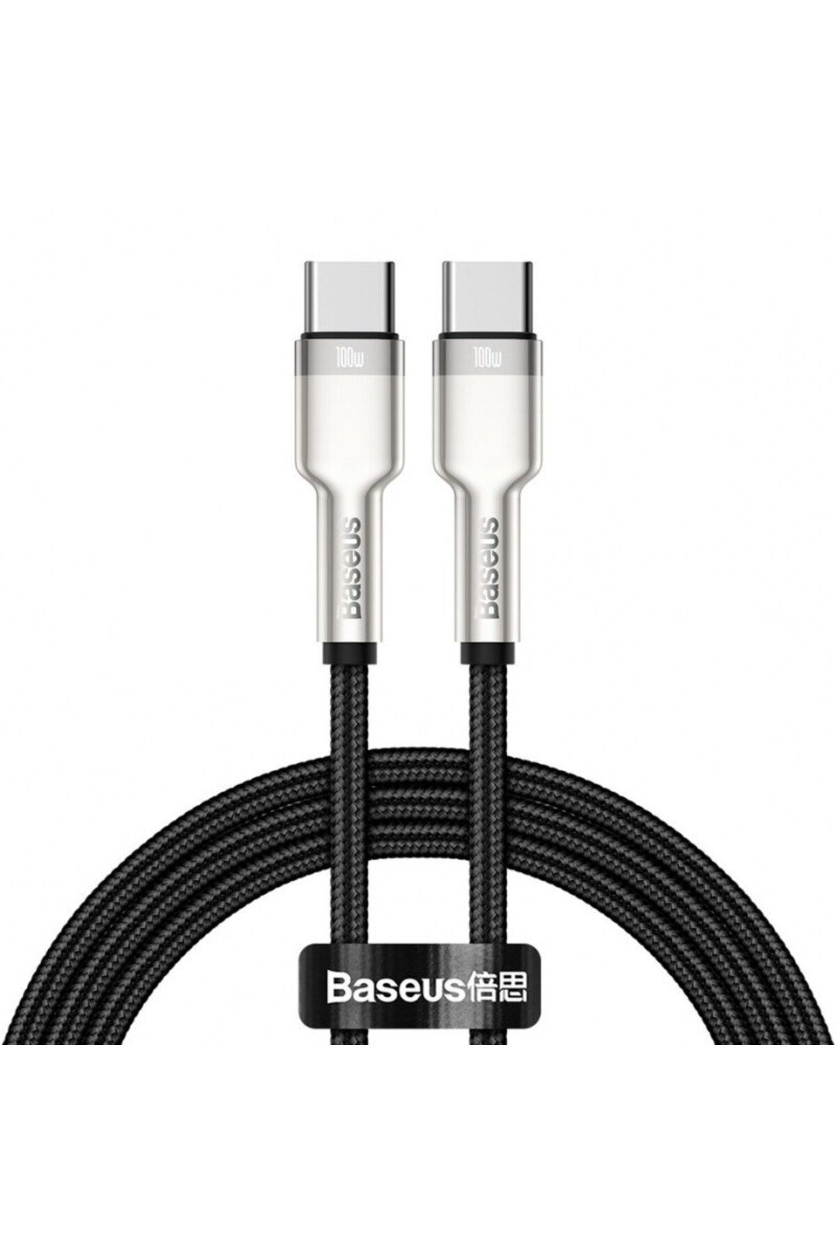 Baseus-Cablu Cafule CATJK-C01 USB Tip-C la USB Tip-C, 1m, 100W, Negru 4