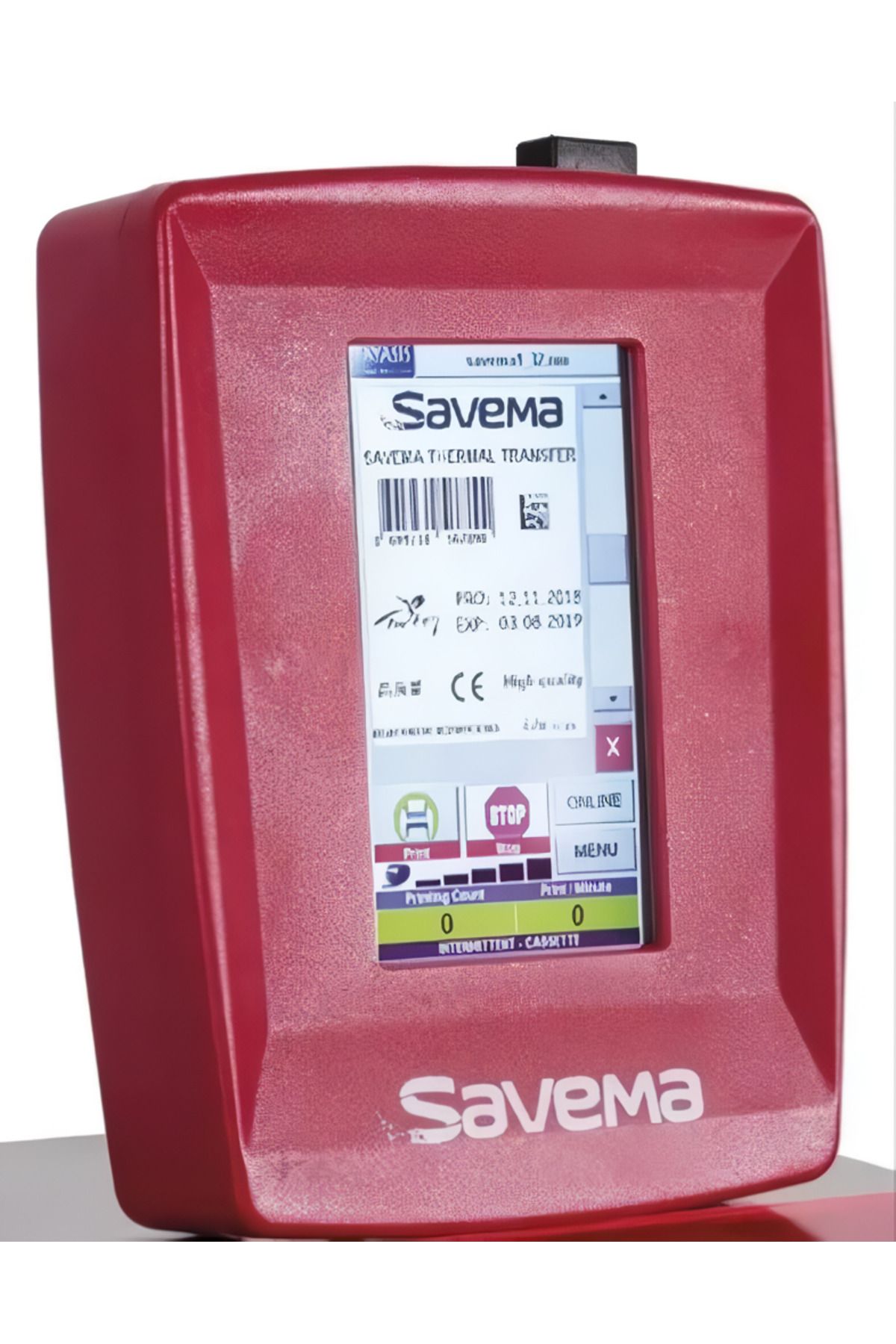 GÜMRÜK BEY-Savema Svm20I-32X70 I Thermal Transfer Overprint Machine Control Panel – with Touch Color Screen 1