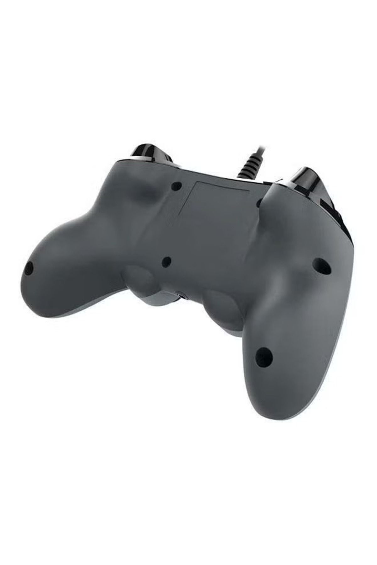 Nacon-وحدة تحكم سلكية مدمجة لجهاز PS4 مع قبضة ناعمة الملمس وتصميم رمادي مريح 5
