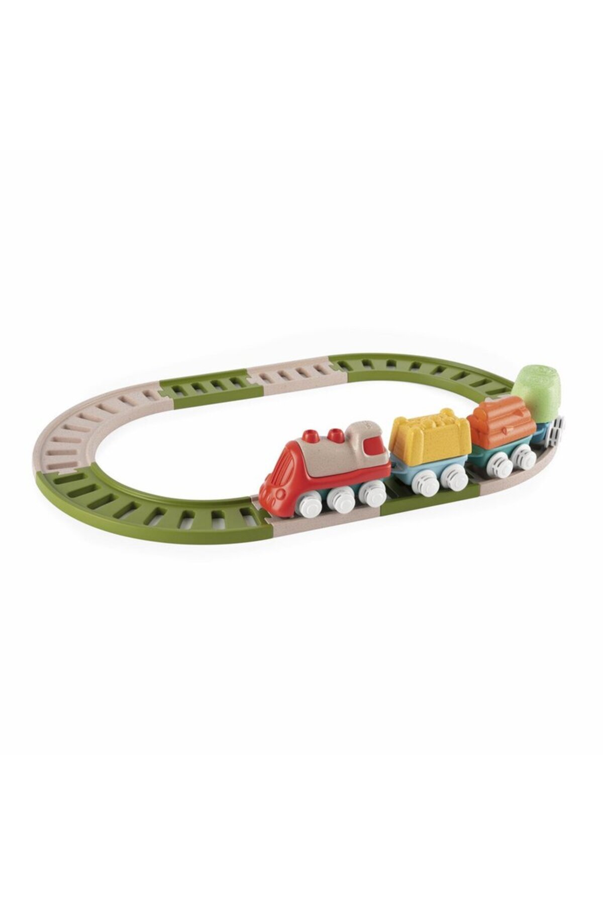 Chicco Baby-Train with track, Chicco, +, With 18 elements, Develops creativity and dexterity 1