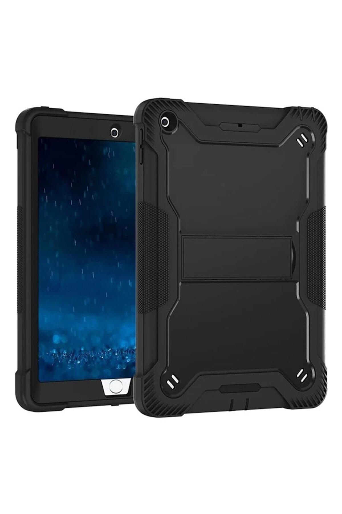 Dali-Protective Case for iPad 9.7 (2017/2018), Rugged TabShell, Includes Screen Protector, TPU, Reinforce 3