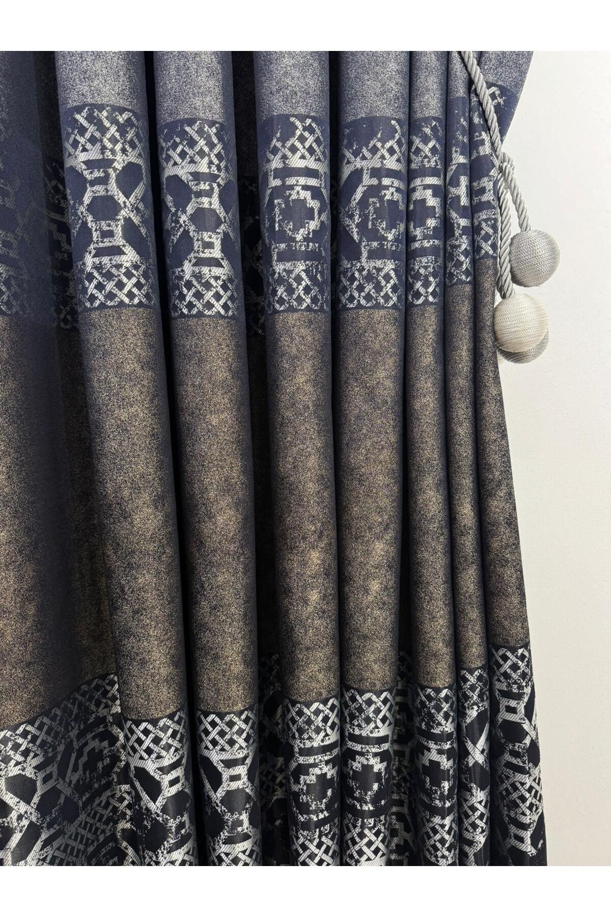 Coperta-Home Backdrop Curtain / Panel Backdrop Curtain 1Pc Frequently Pleated 90cm Width 2