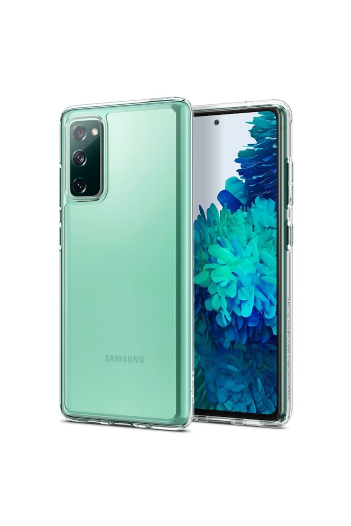 Spigen-Ultra Hybrid Case Compatible with Samsung Galaxy S20 FE - Crystal Clear Transparent 2