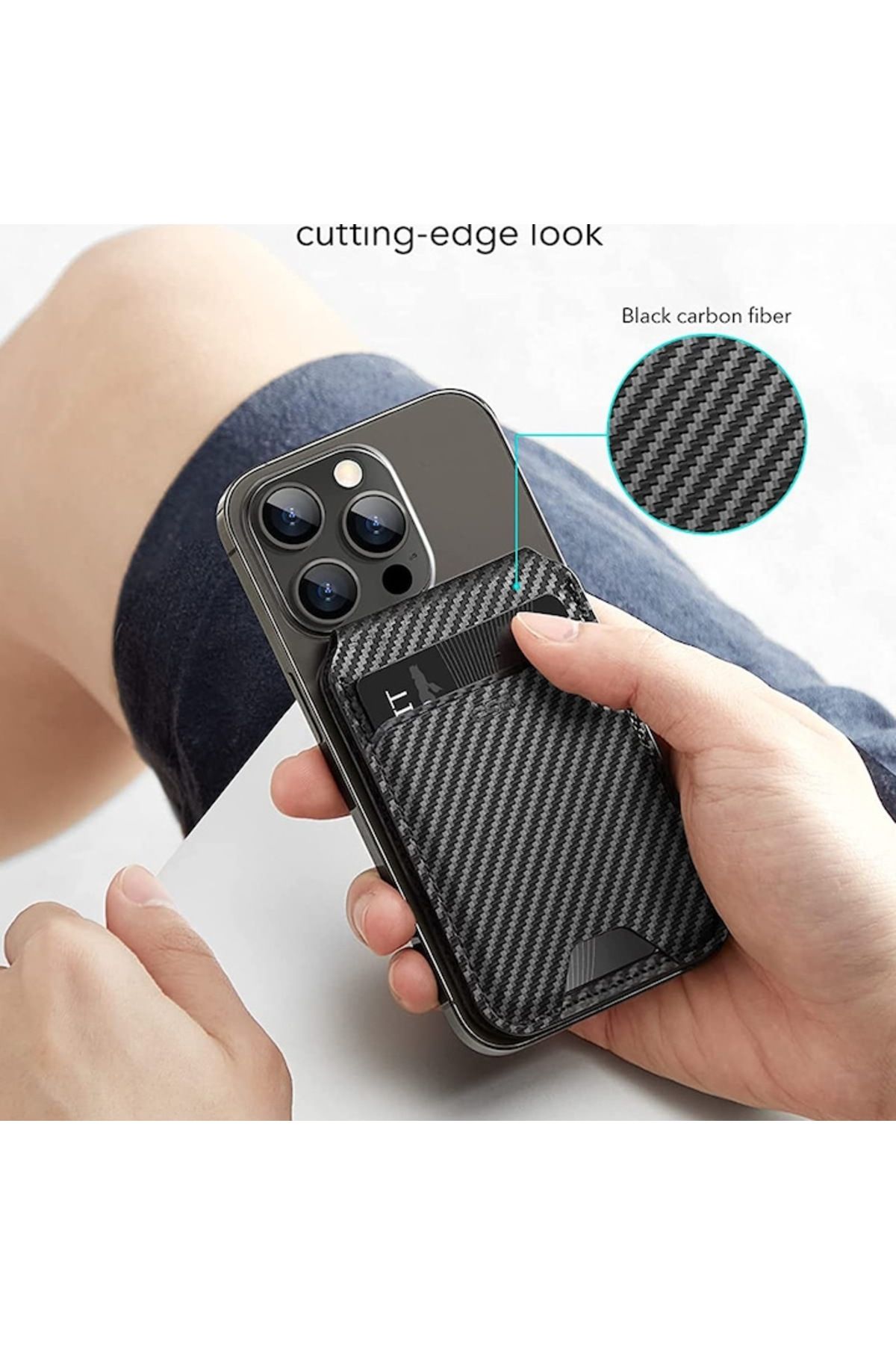 Dali-Suport de birou tip portofel ESR pentru telefon, MagSafe Halolock, compartiment pentru carduri, compatibil cu aplicația Find My App 3