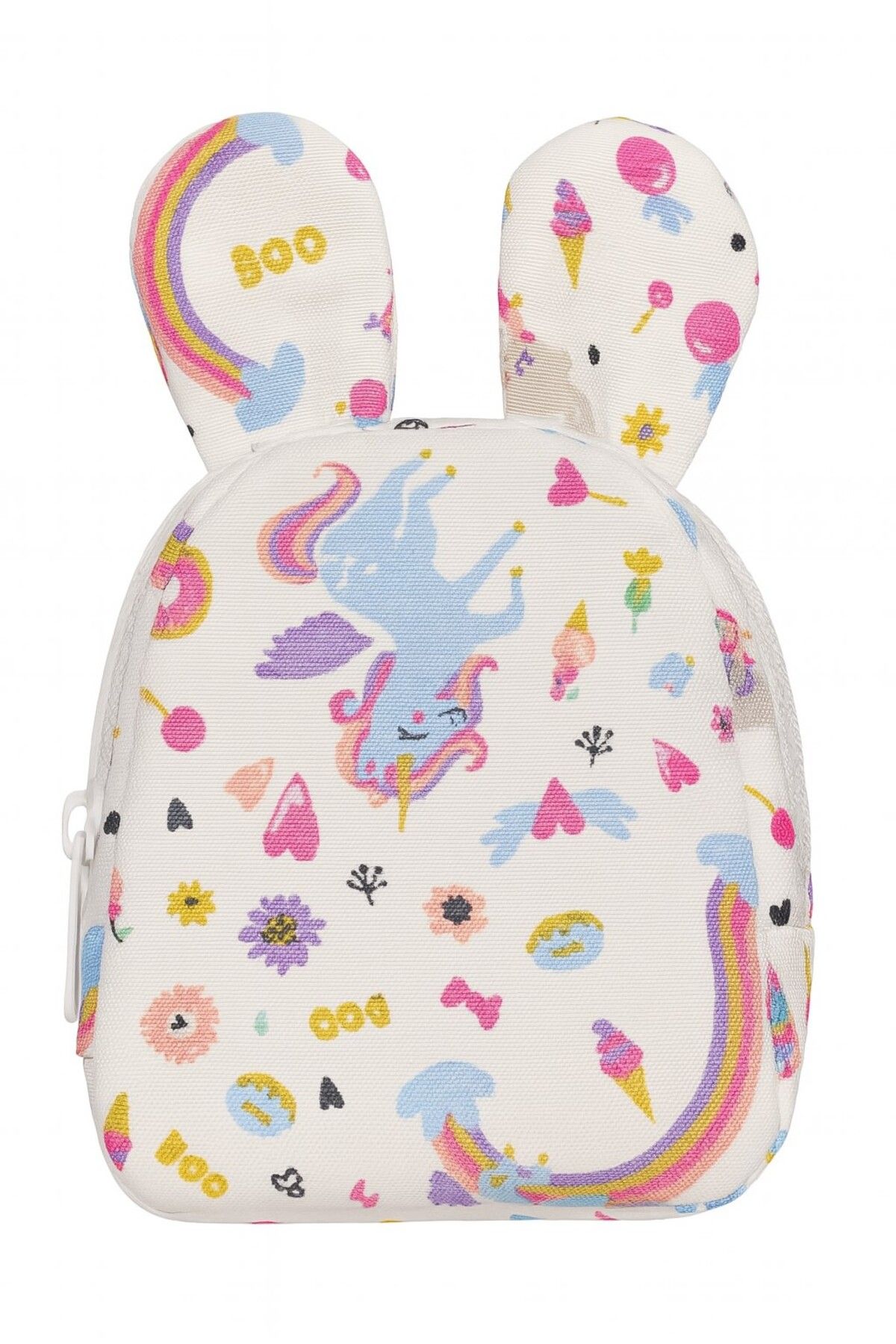 SeaBubbles-Unicorn Wallet Keychain Standard White 1