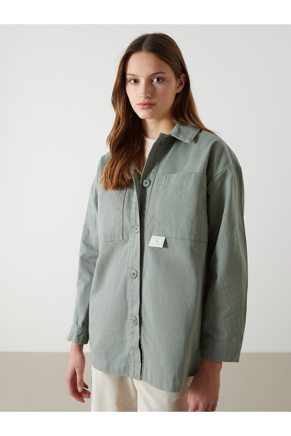 Marjan Pejoski タンクトップmiki moose ジョークシャツ LC Waikiki NEVAVM Farkıyla LCW Modest Yeşil Oversize Kadın Gömlek