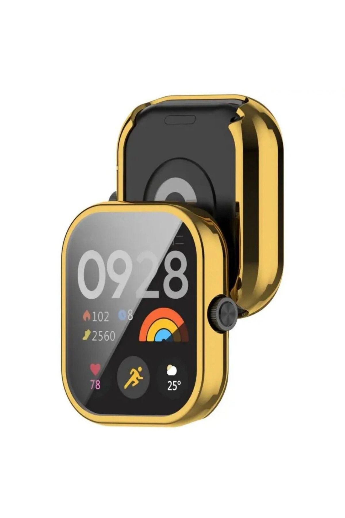 İncisoft-Redmi Watch 4 / Redmi Watch 5 Compatible Soft Silicone 360 ​​Full Protection Case and Screen Protector 2
