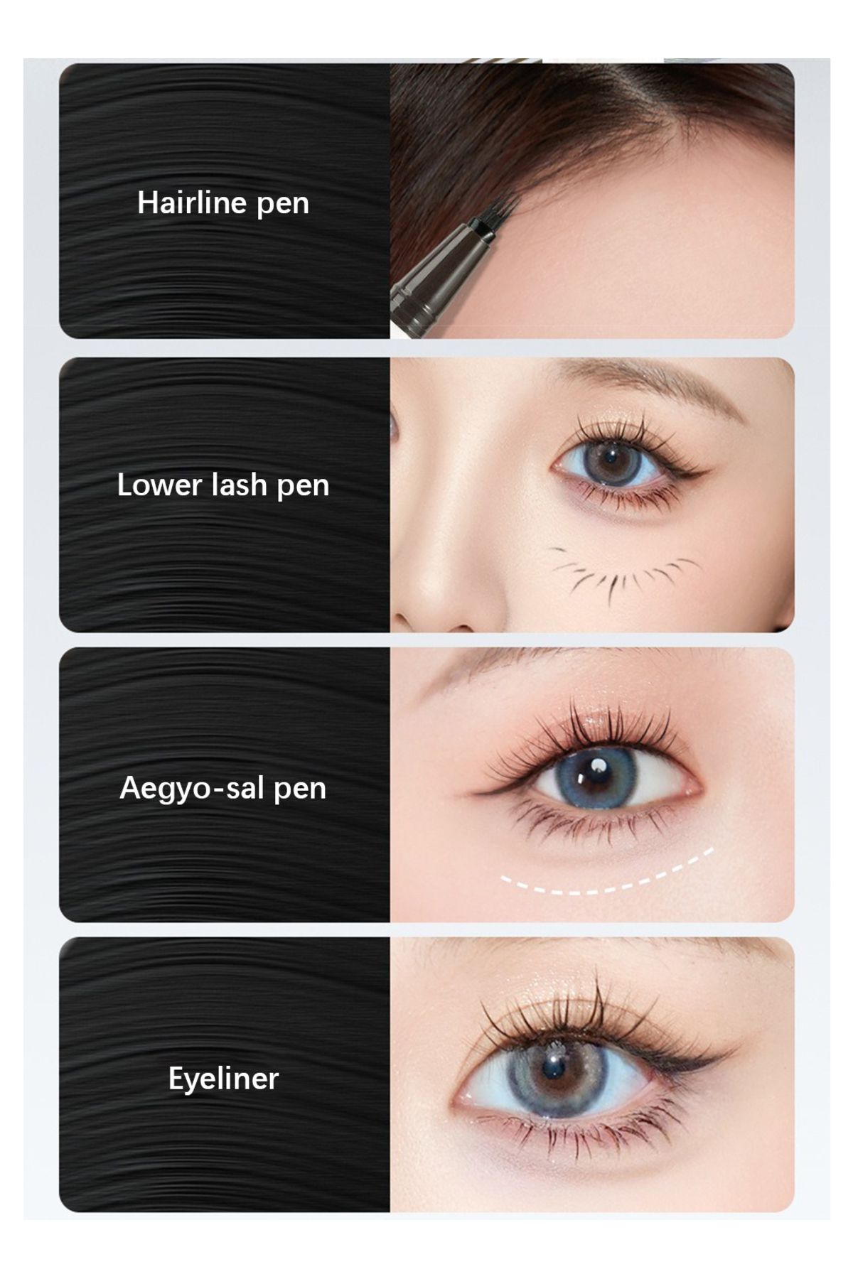 Ro&Zo-Eyebrow Pencil Liquid, Precise Four Pronged Eyebrow Pencil, Micro-Fork Tip Applicator, S03# 5