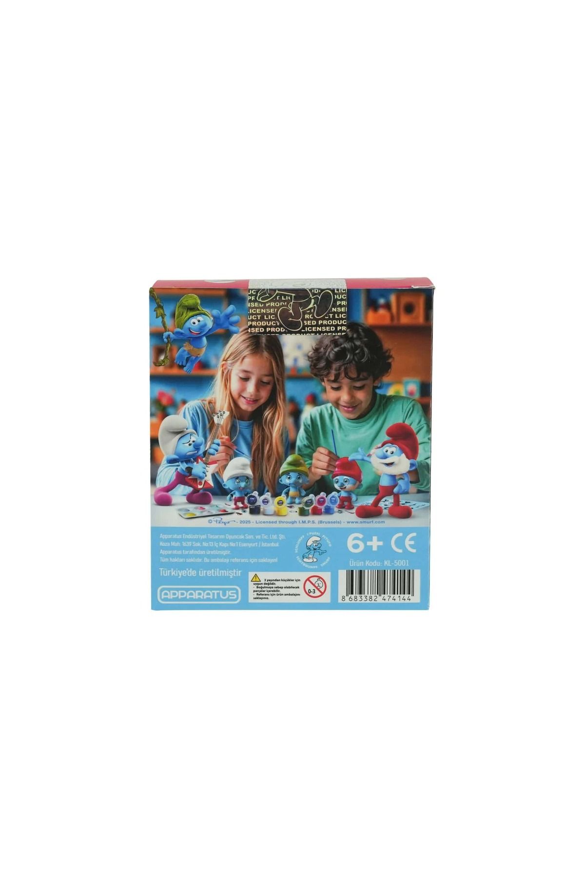 Sirinler (The Smurfs)-Kimo Smurfs Figure Design Set 5