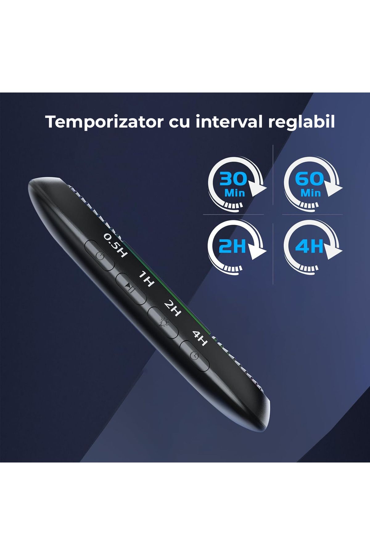 Elindor-Jiggler Mouse for simulating mouse movement, Ultra Slim, silent, with timer, Black 4