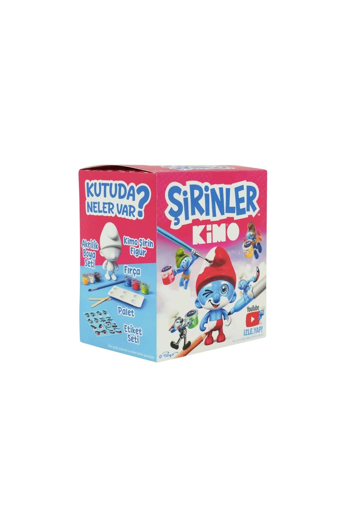 Sirinler (The Smurfs)-Kimo Smurfs Figure Design Set 4