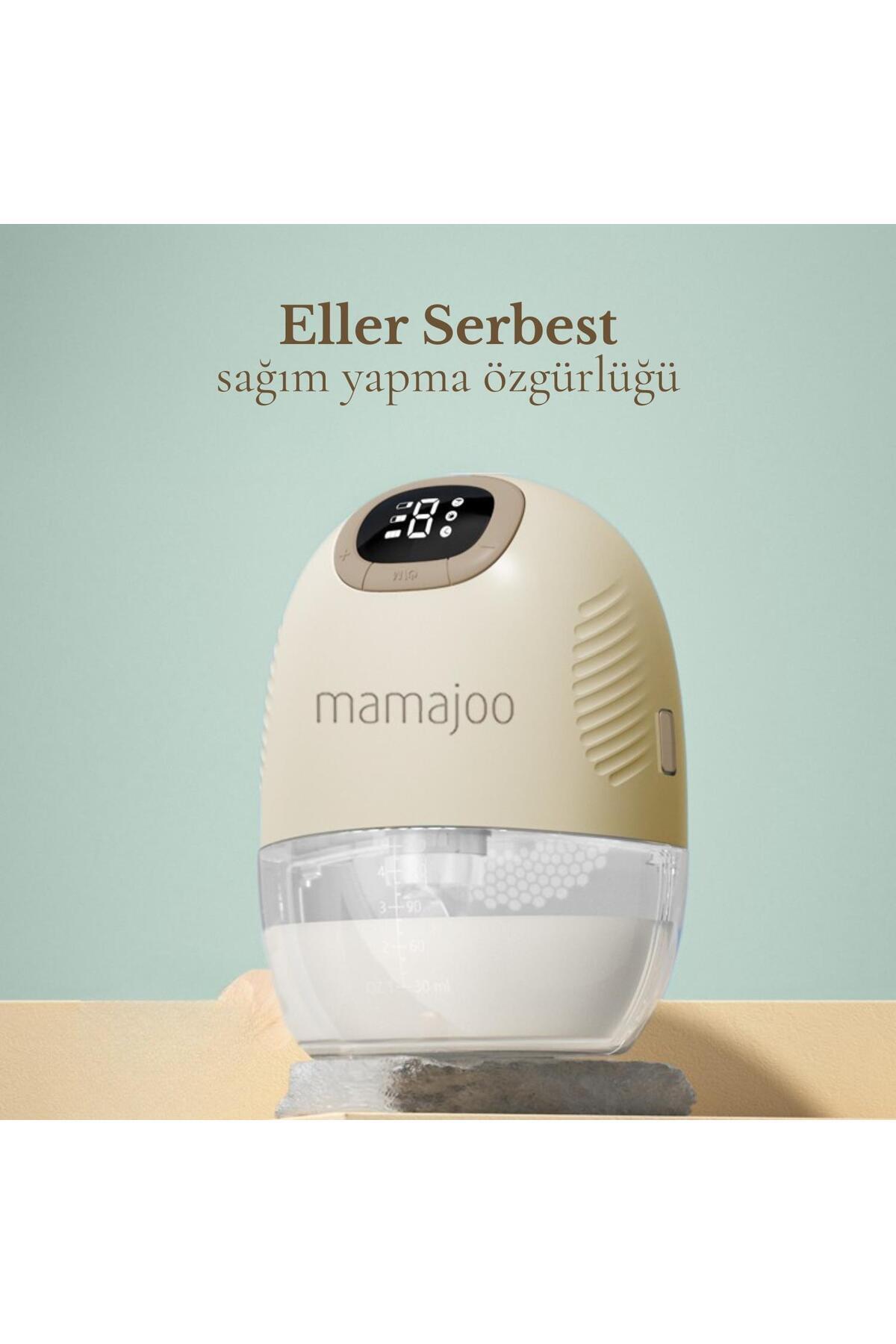 Mamajoo Gaia Giyilebilir Tekli Göğüs Pompası 140 ml | 27 Kademe Ayarı fotoğrafı 3 (önizleme)