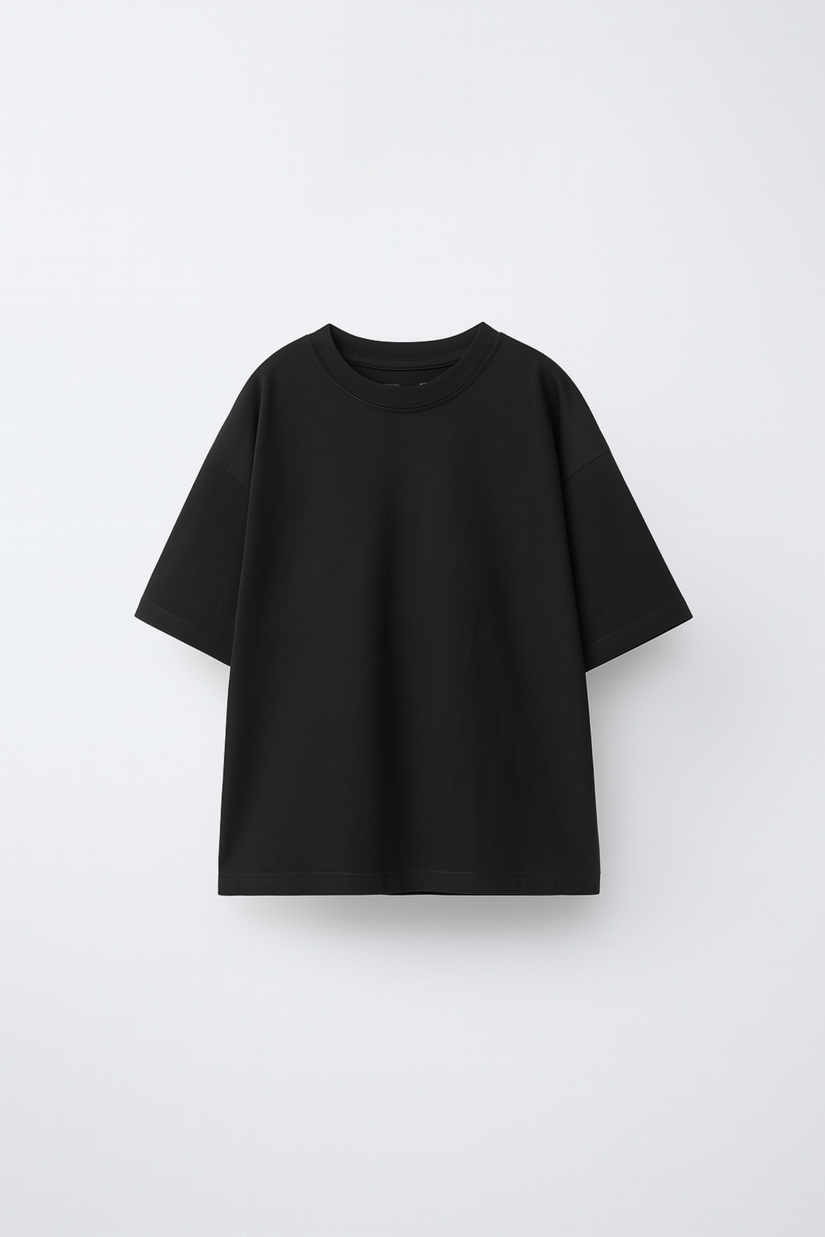 hepbaby 3-6 Yaş Unisex Oversize Kısa Kollu Bisiklet Yaka Pamuklu Tişört 2'li Set fotoğrafı 2 (önizleme)