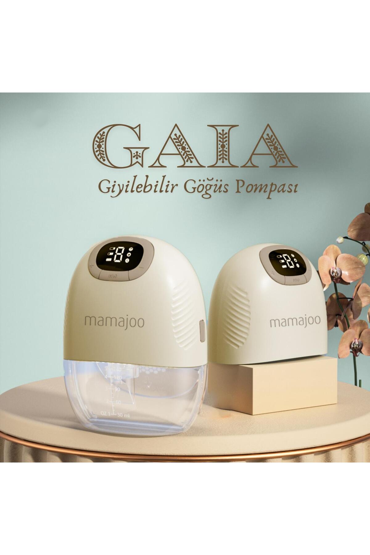 Mamajoo Gaia Giyilebilir Tekli Göğüs Pompası 140 ml | 27 Kademe Ayarı fotoğrafı 2 (önizleme)