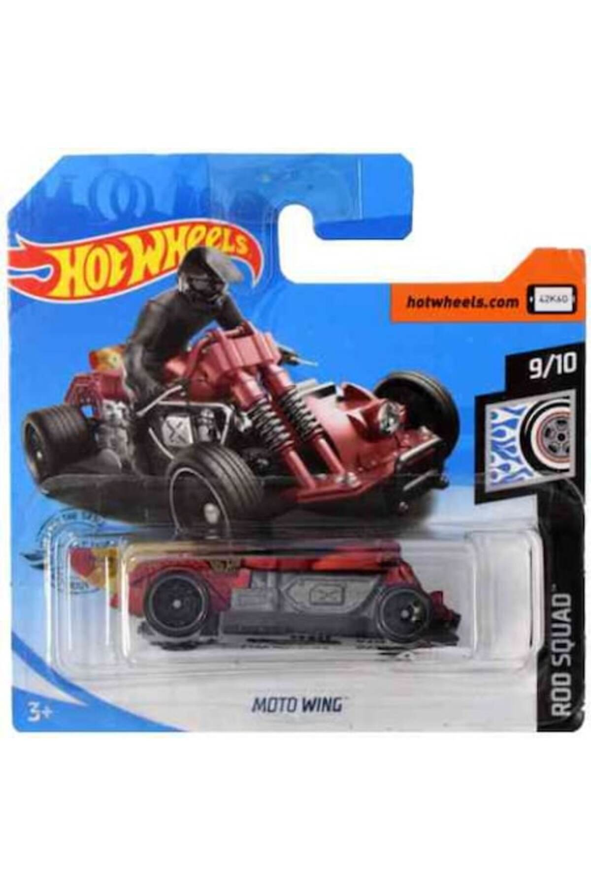 Masinuta metalica Hot Wheels, Moto Wing, Colectia 2020, 1:64, Visiniu