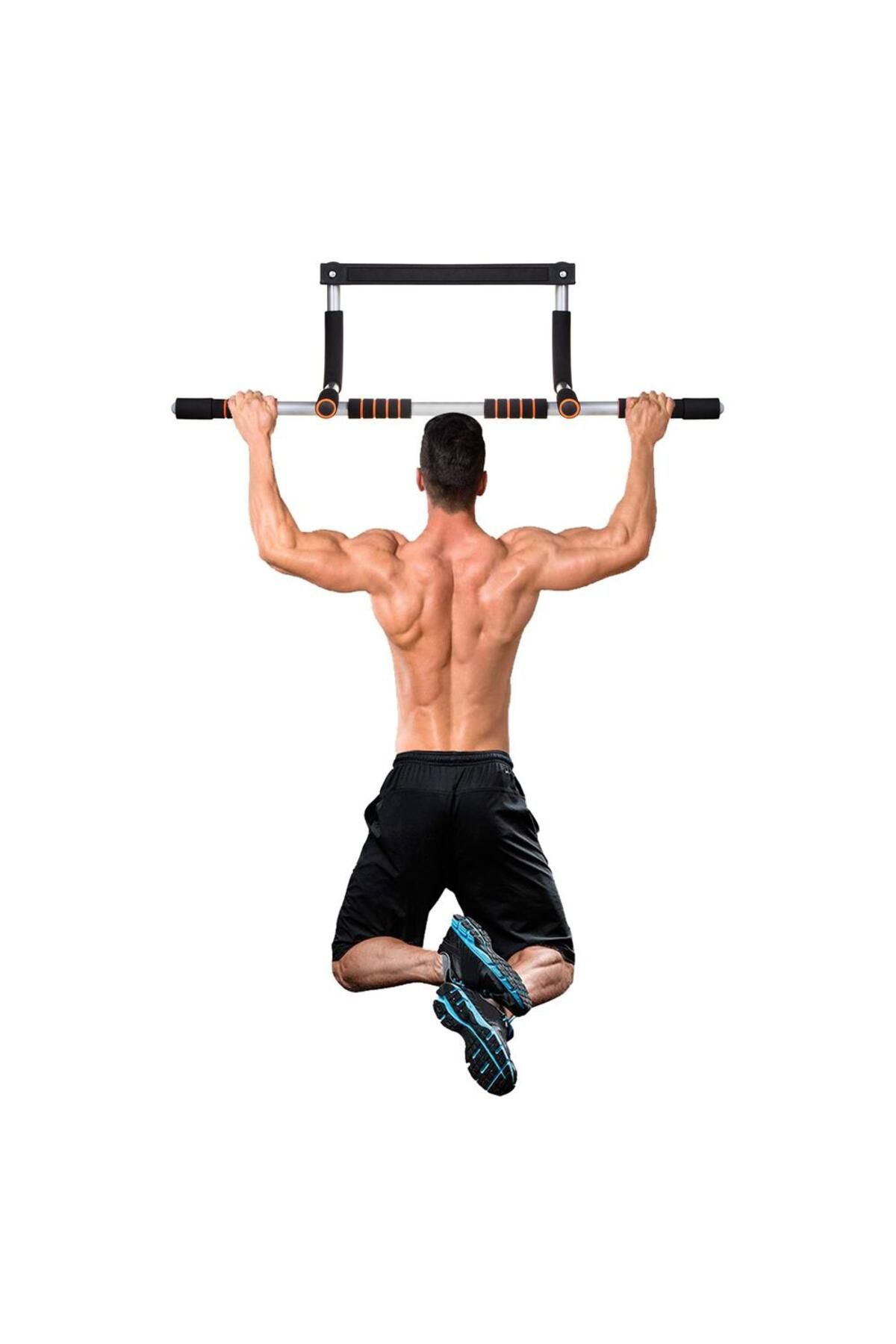 SERSIMO-Multifunctional pull-up bar for wall use, with non-slip handles, 100kg 9