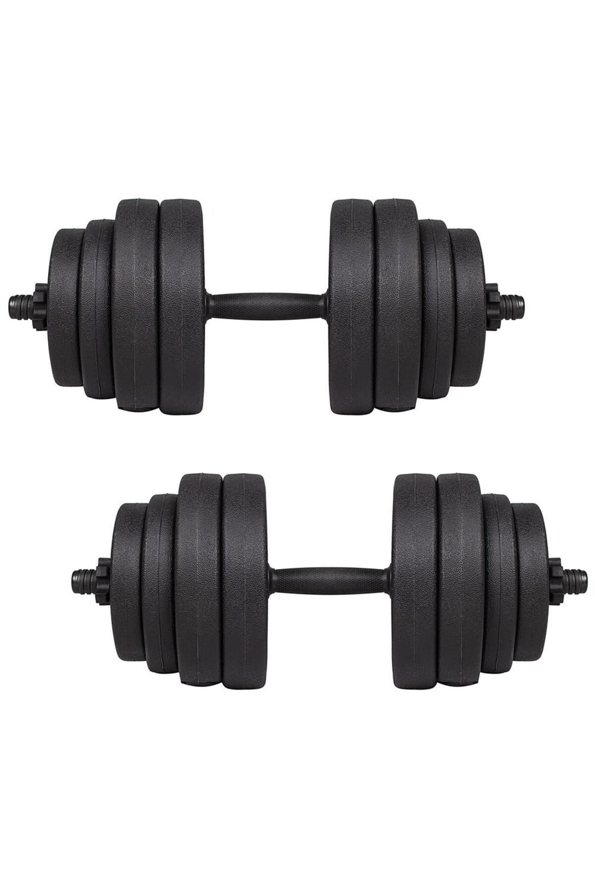 SERSIMO-Adjustable dumbbell set 30kg (2x15kg) made of composite 6