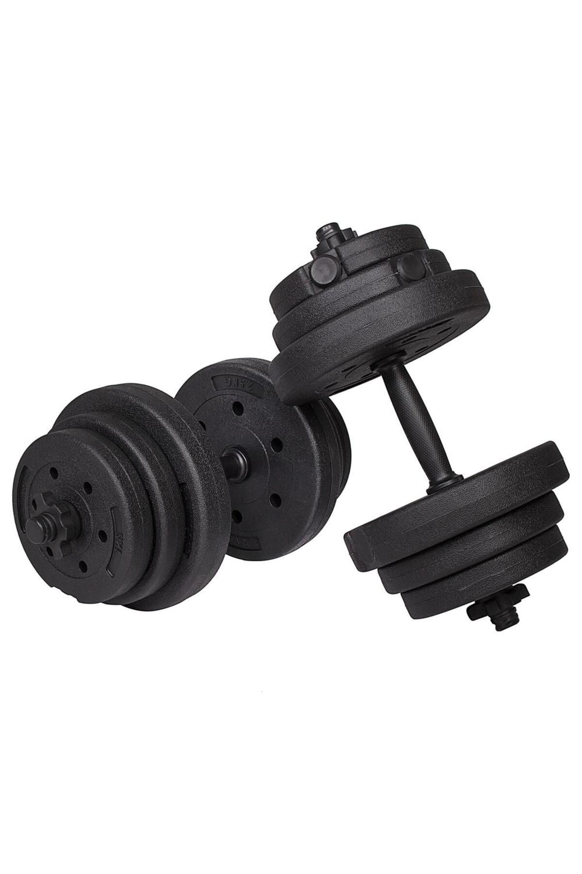 SERSIMO-Adjustable dumbbell set 20kg (2x10kg) made of composite 2