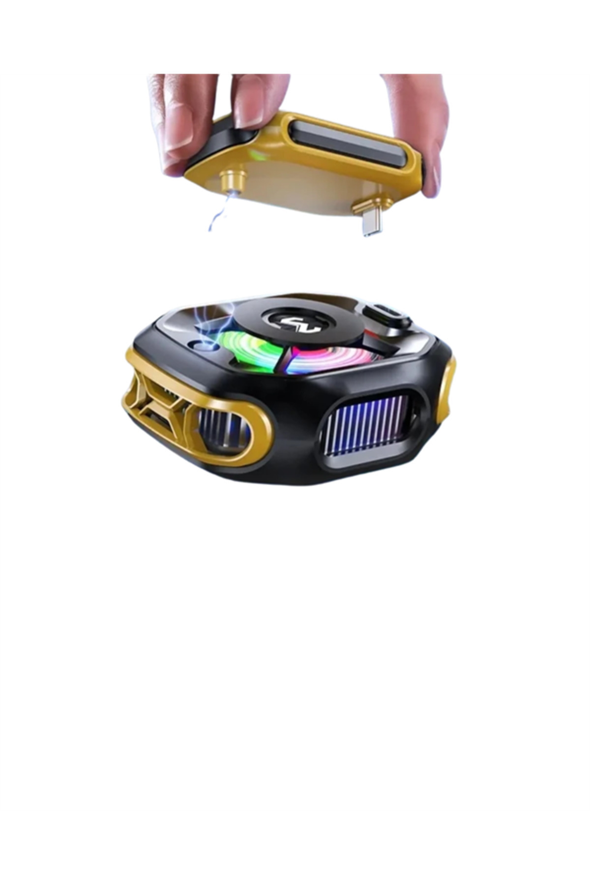 Clevora-Smart Digital Controlled Cooler |   Ai & Standard Mode |   7 Blade Fan Design 3