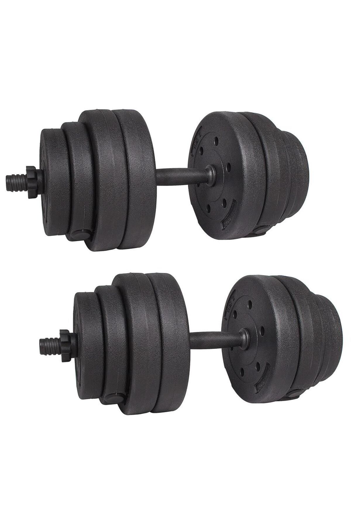 SERSIMO-Adjustable dumbbell set 30kg (2x15kg) made of composite 8